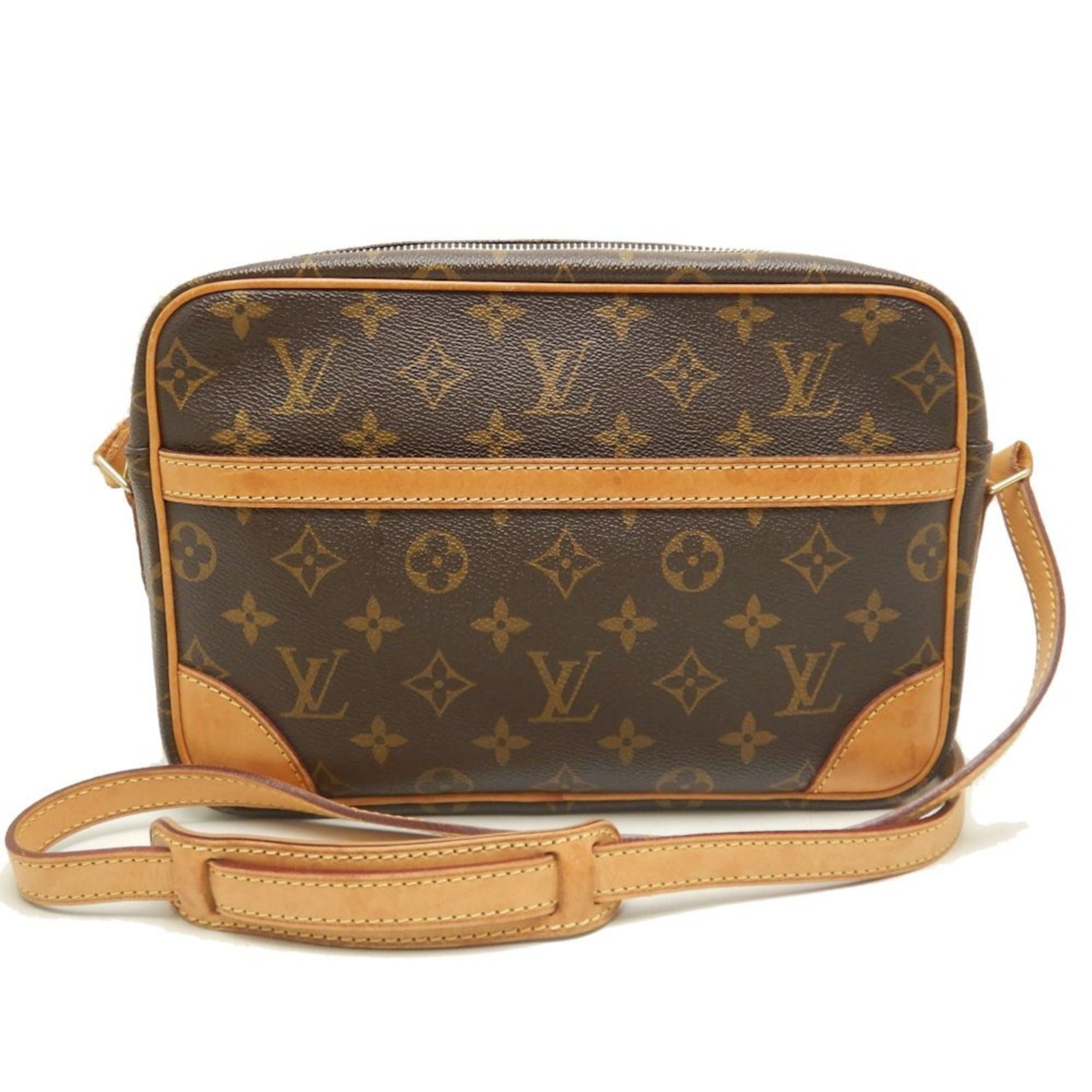 LOUIS VUITTON Louis Vuitton Monogram Trocadero PM M51274 Shoulder Bag Brown