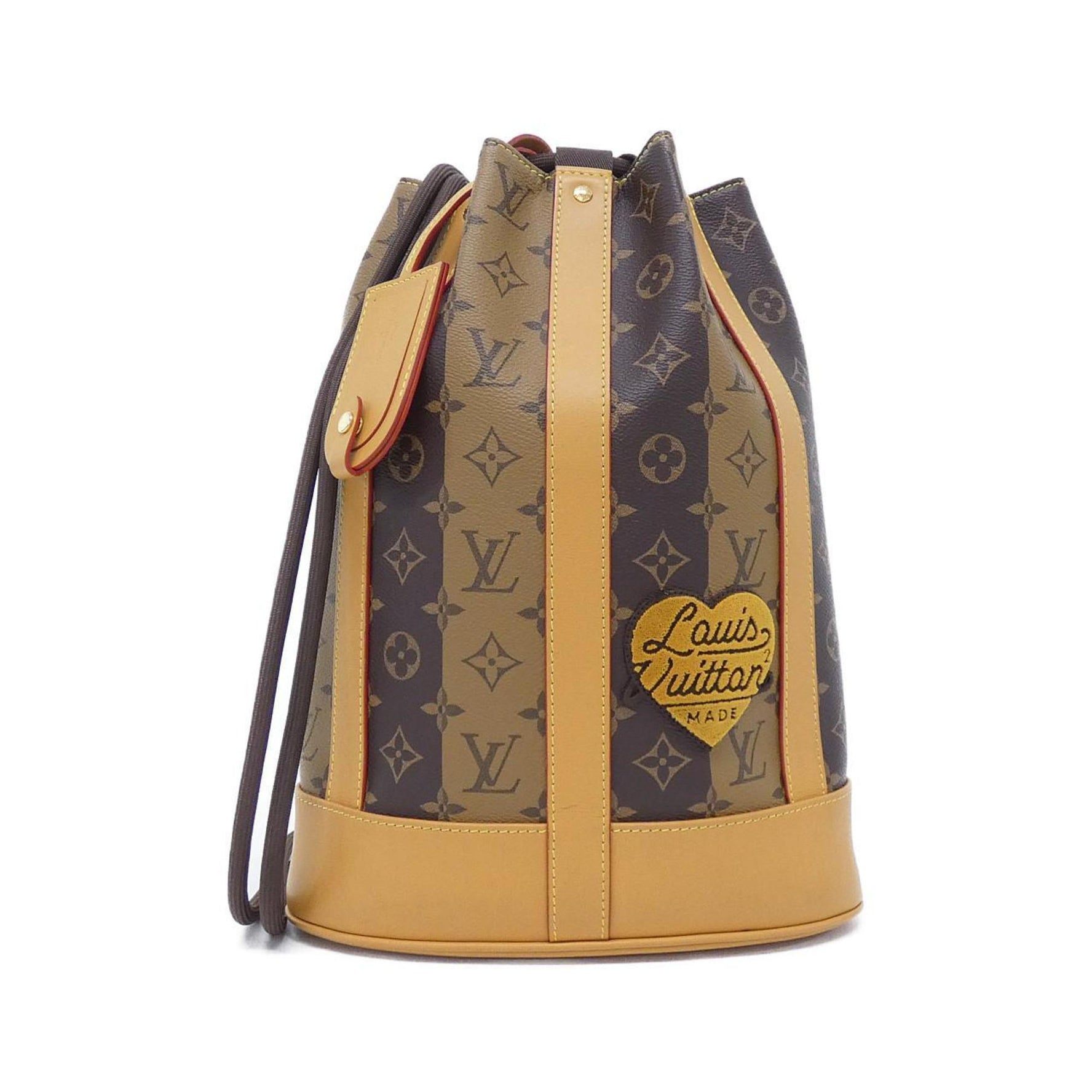 Louis Vuitton Monogram Stripe (LV Squared) Randonne Messenger Shoulder Bag