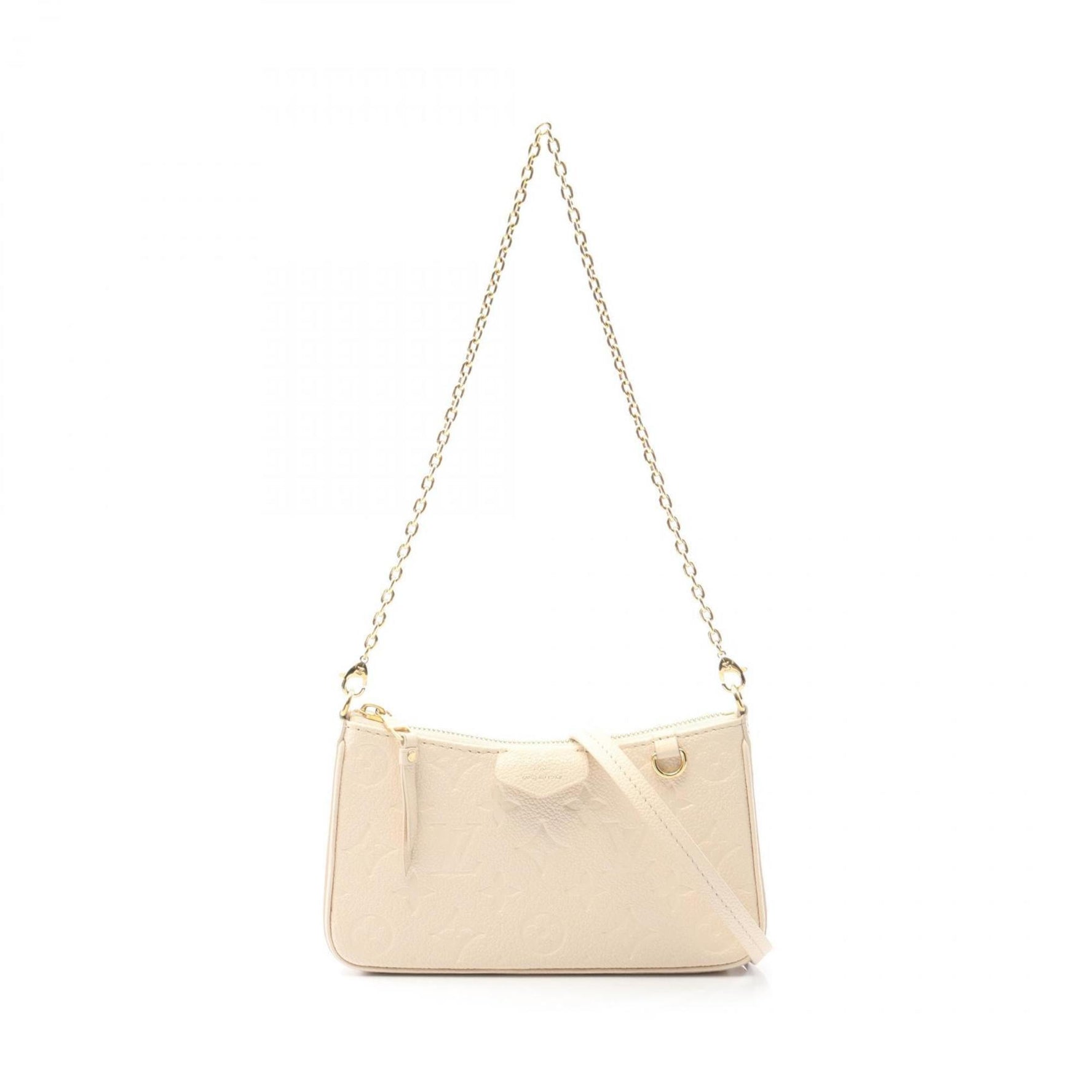 Louis Vuitton Easy Pouch Shoulder Bag, Monogram Empreinte Leather, Ivory