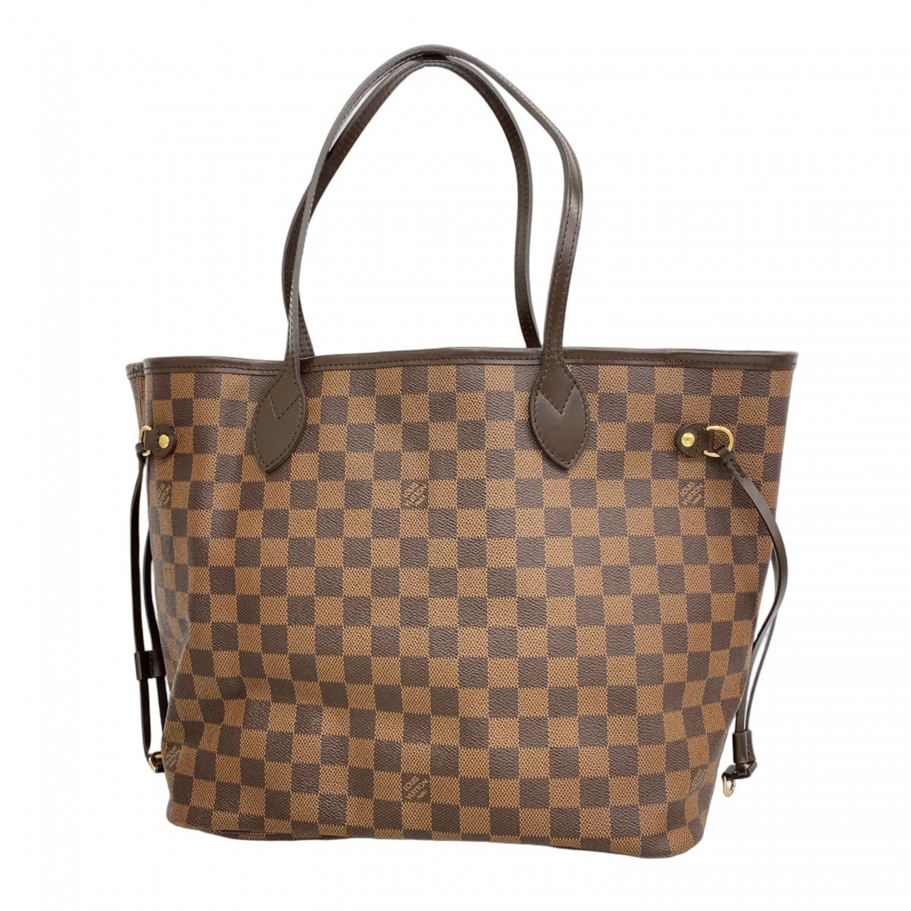 Louis Vuitton Damier Neverfull MM Tote Bag N51105 Ebene Women's