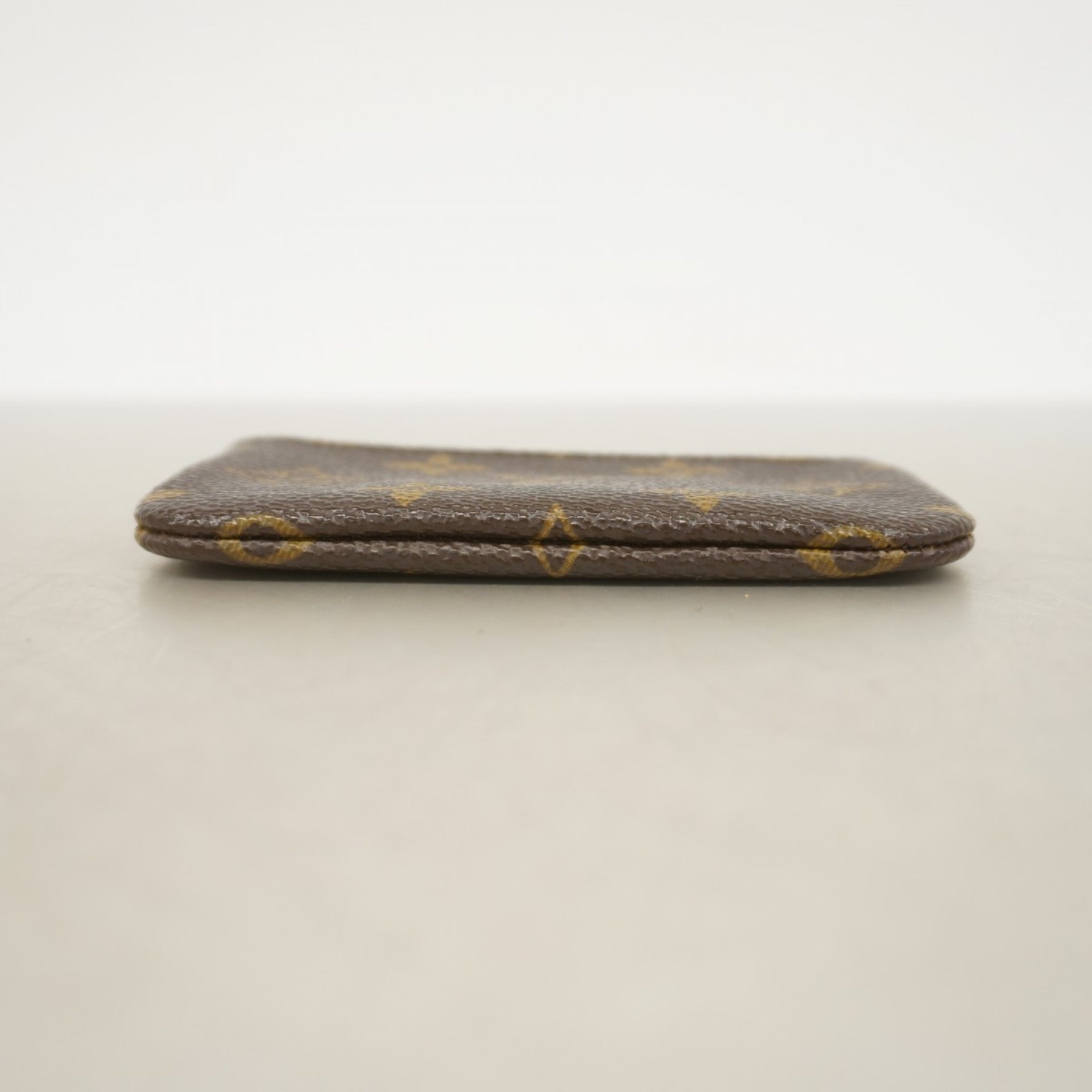 Louis Vuitton Monogram Pochette Cle Wallet/Coin Case M62650 Brown Men's/Women's