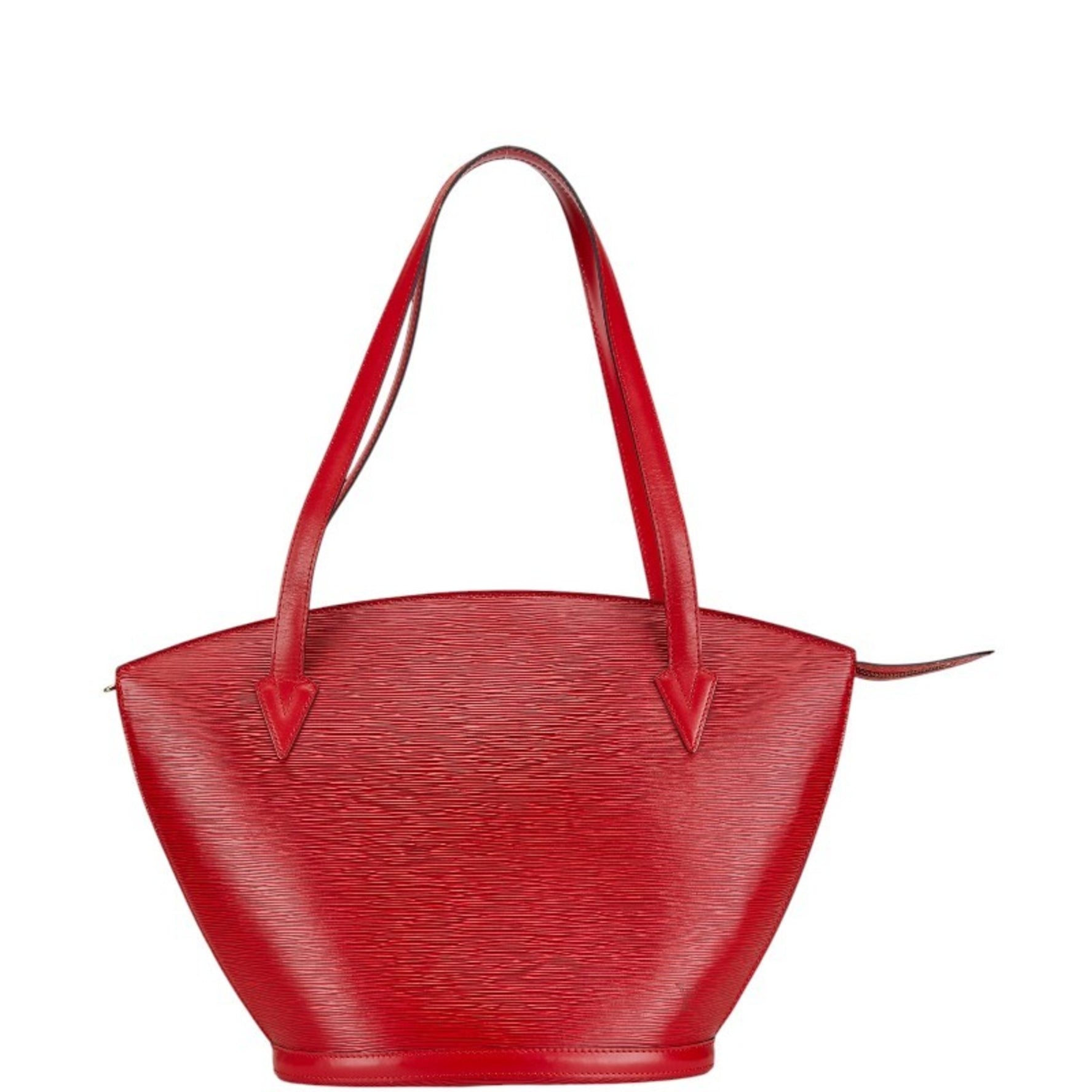 Louis Vuitton Epi Saint Jacques Shoulder Bag Tote M52267 Castilian Red Leather Women's LOUIS VUITTON