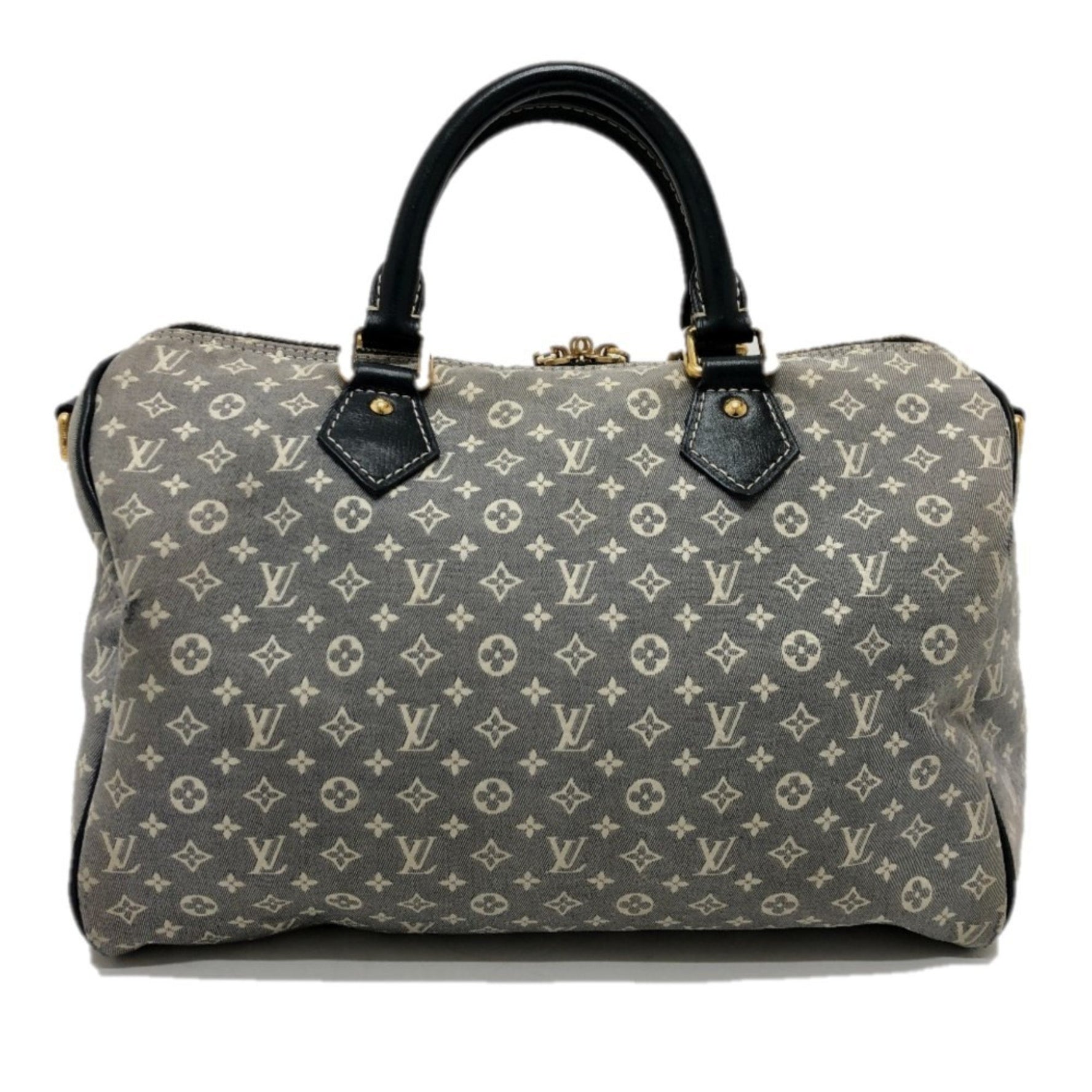 LOUIS VUITTON M56703 Monogram Idylle Speedy Bandouliere 3 Mini Boston Bag, Canvas, Women's Ankle, Navy