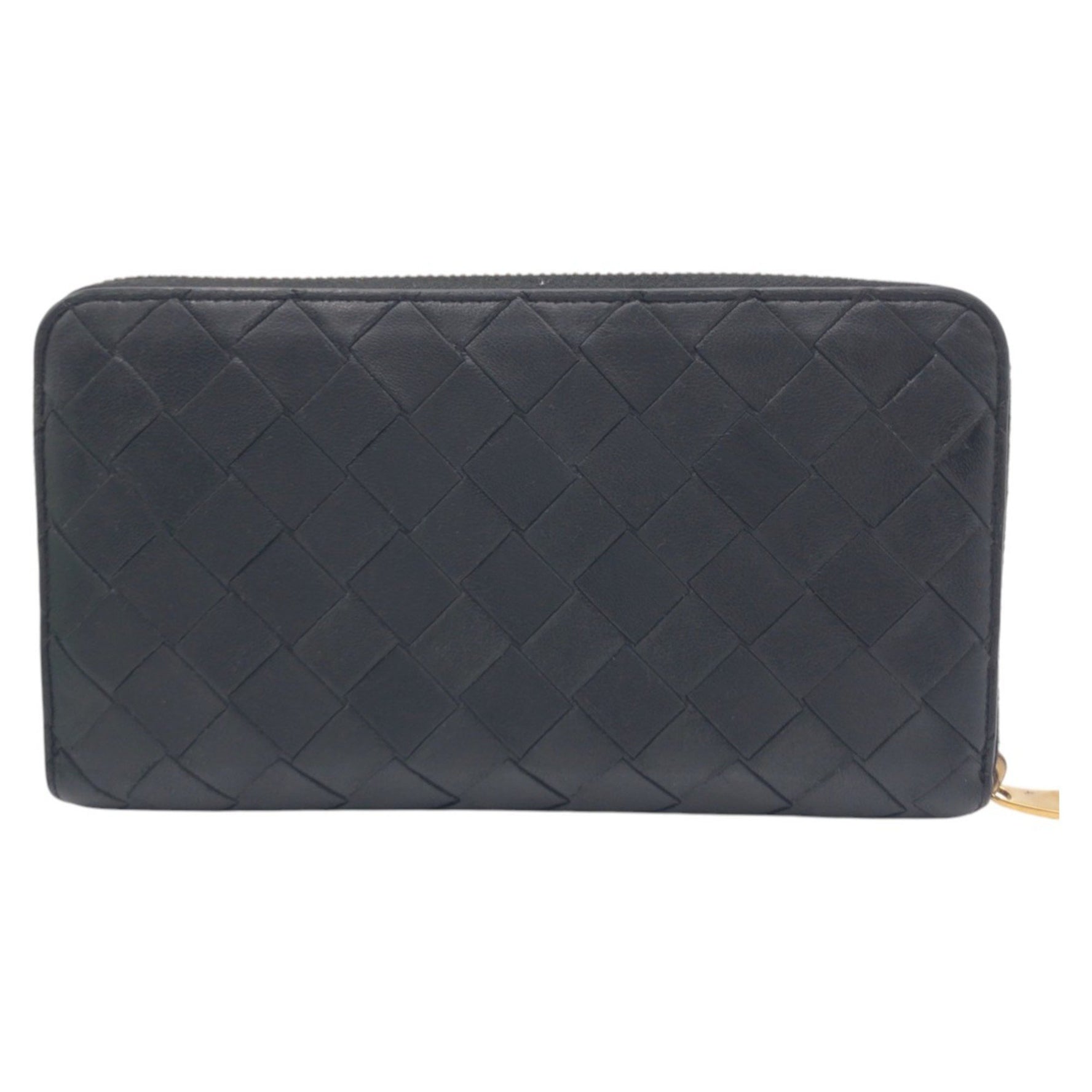 BOTTEGA VENETA Intrecciato Leather Long Wallet