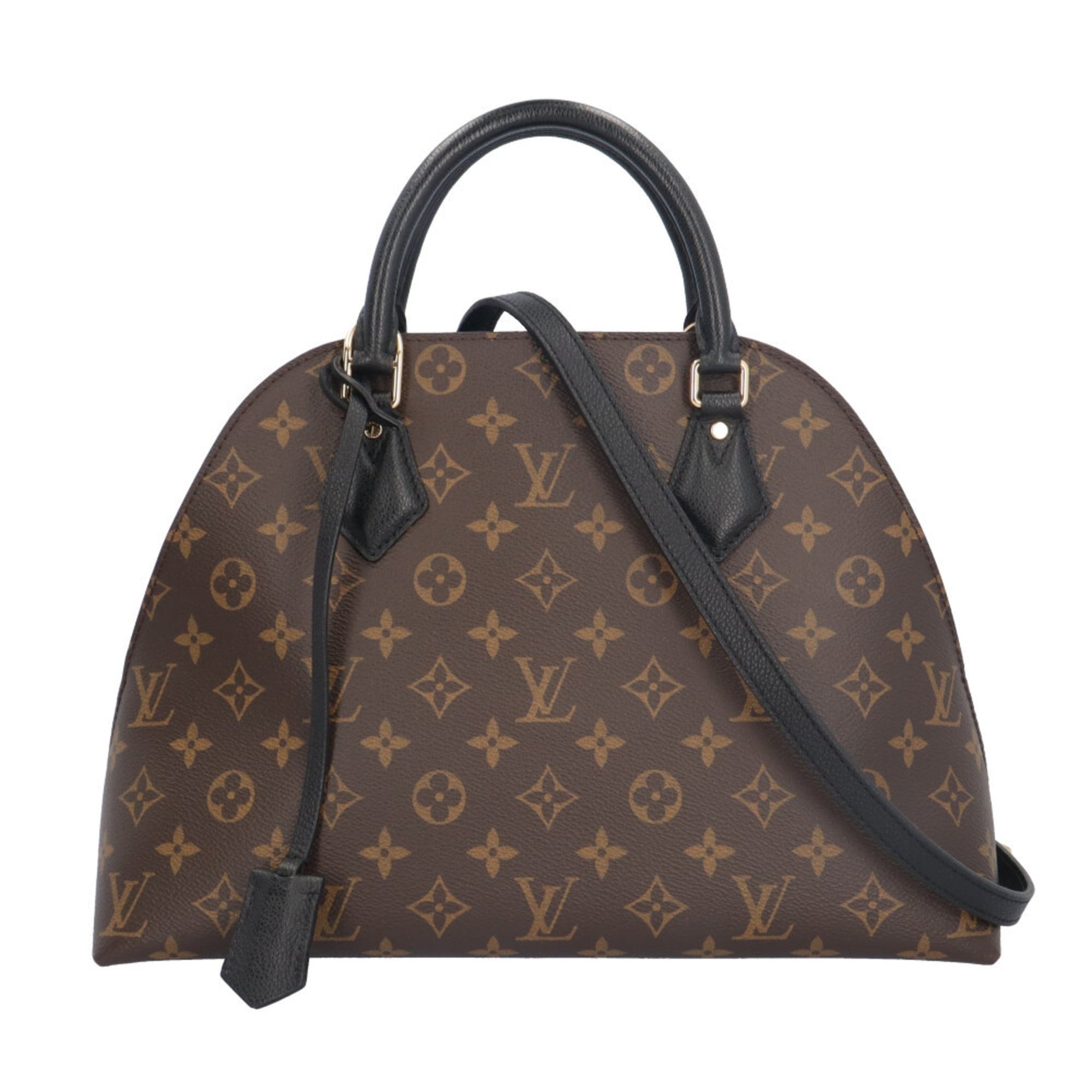 Louis Vuitton Alma Into Bag Monogram Shoulder Canvas LOUIS VUITTON