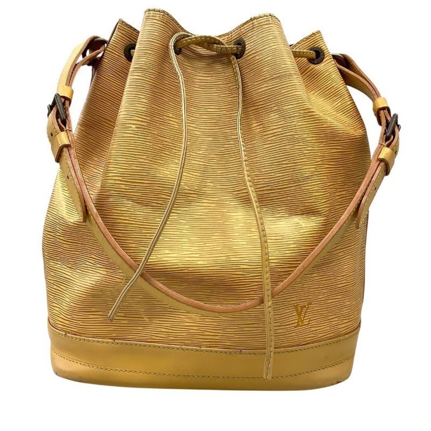 Louis Vuitton Epi Noe Shoulder Bag Yellow