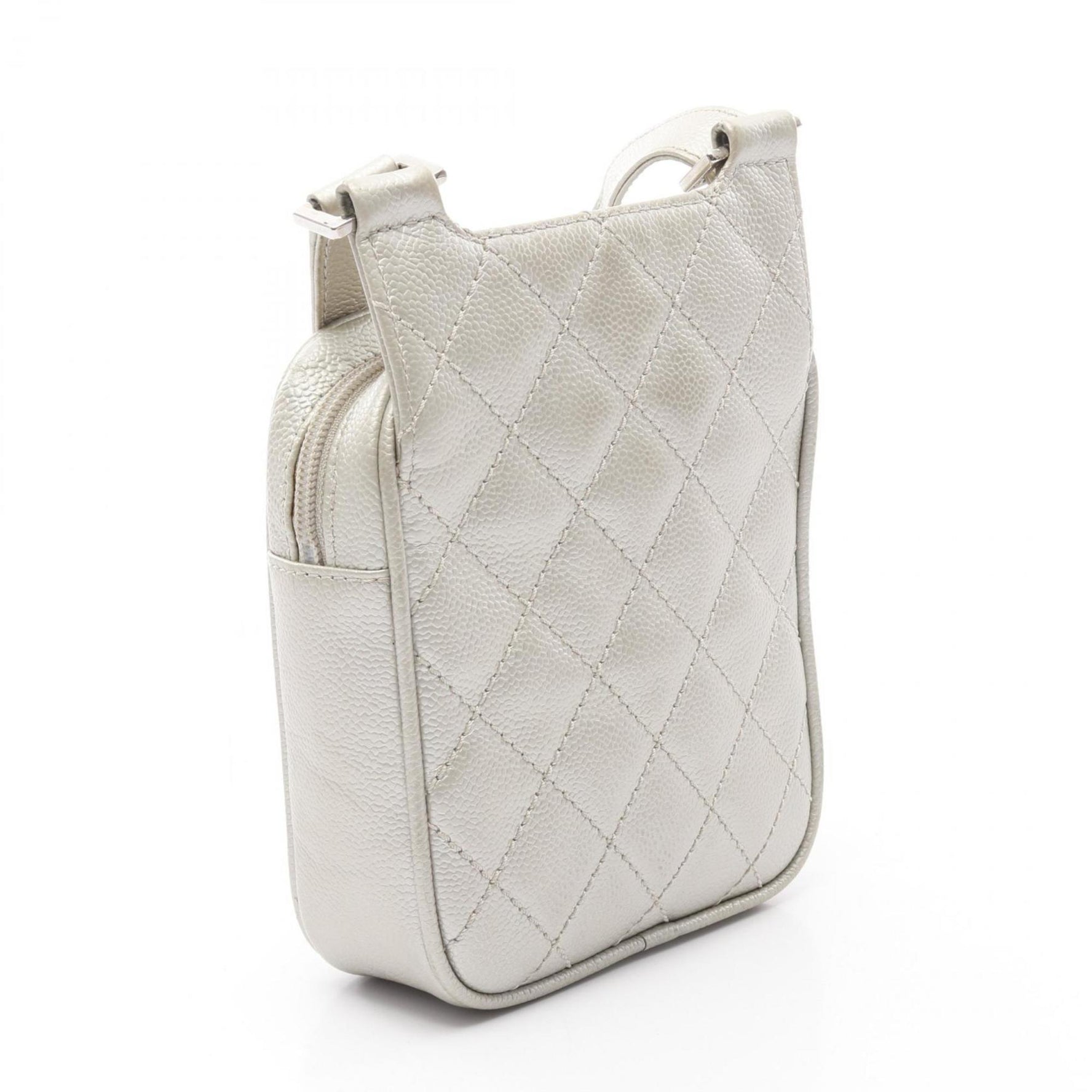 CHANEL Matelasse Large Coco Mark Shoulder Bag in Calfskin Leather