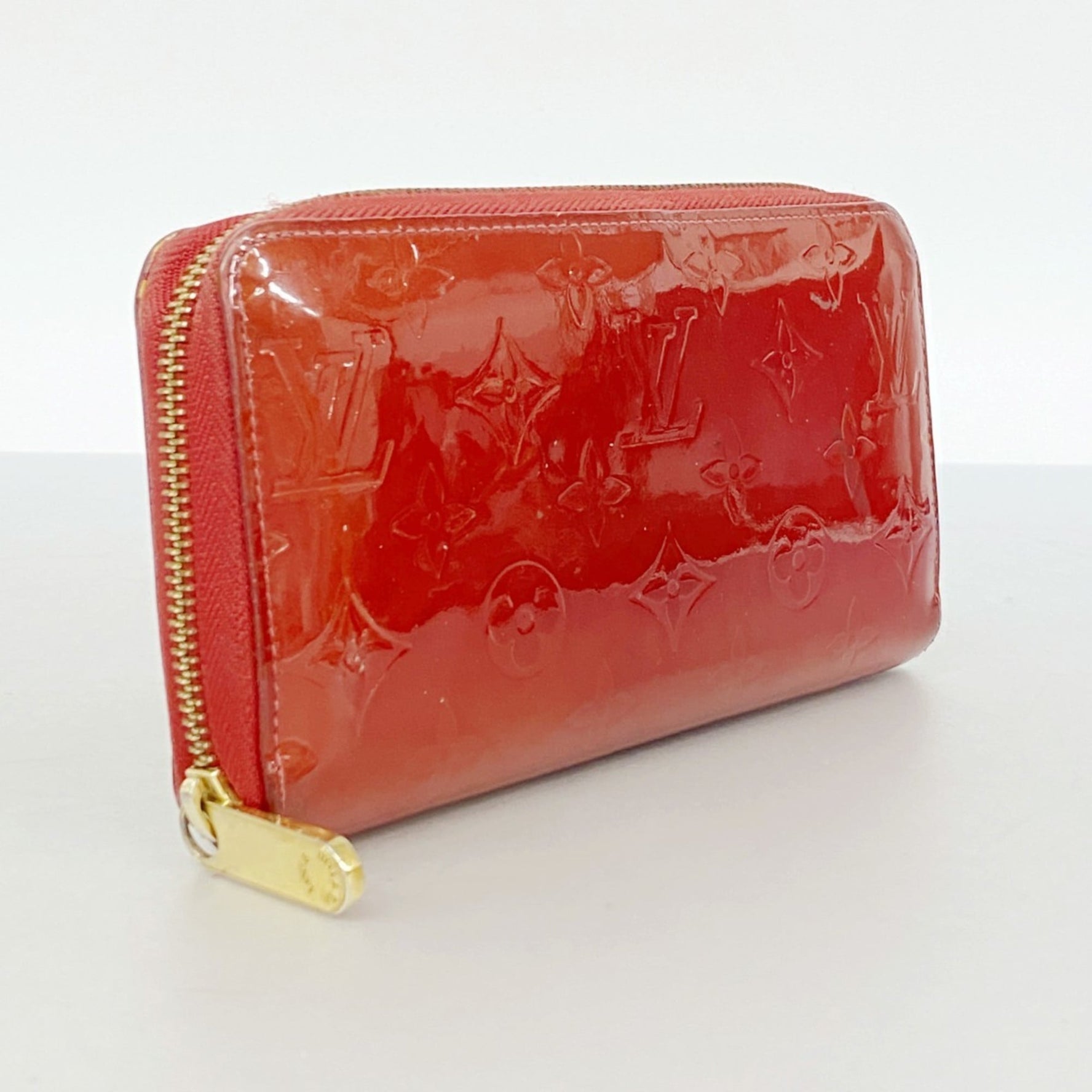 Louis Vuitton Vernis Zippy Wallet Pomme d'Amour Long
