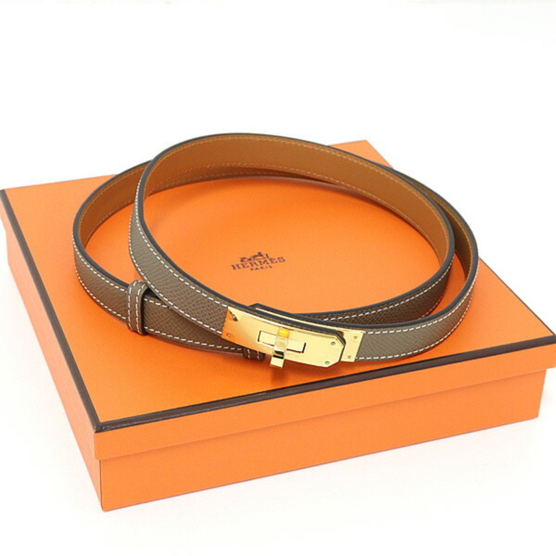 Hermes Hermès Kelly 18 Belt, Epsom Leather, K Stamp (Made in 2025), Unused