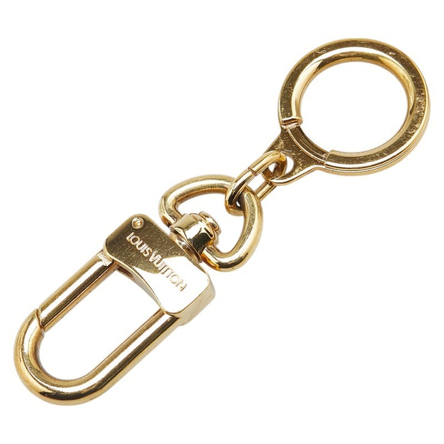 Louis Vuitton Anocre Key Ring Keychain Plated