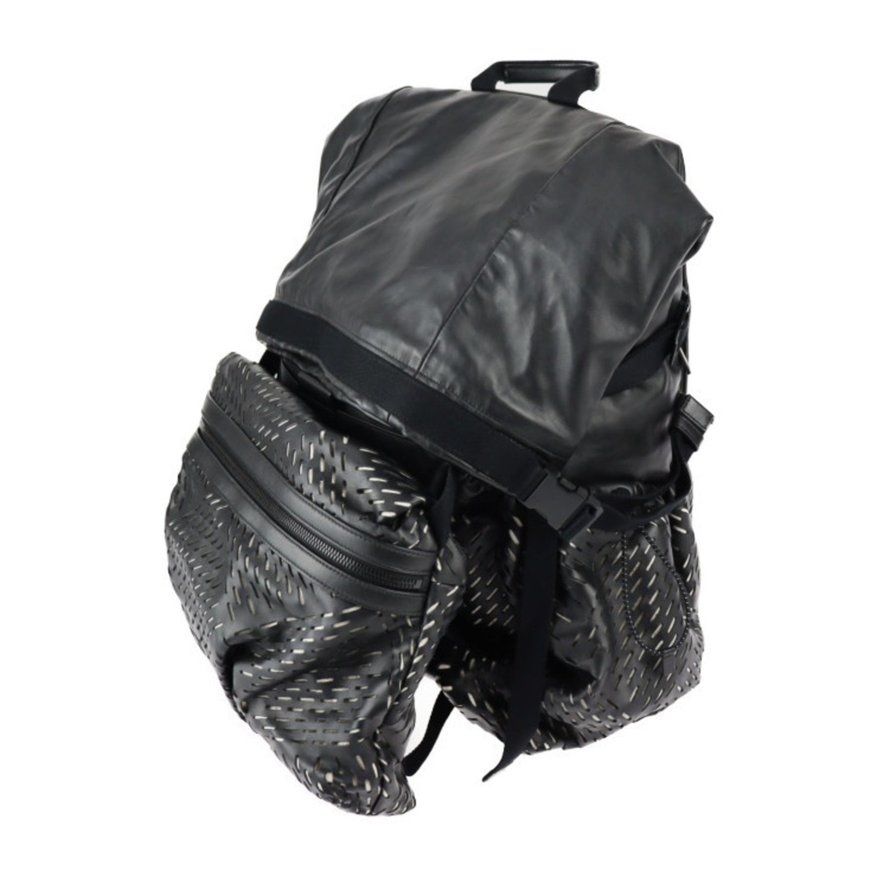 BOTTEGA VENETA Bottega Veneta rucksack daypack calf leather punching