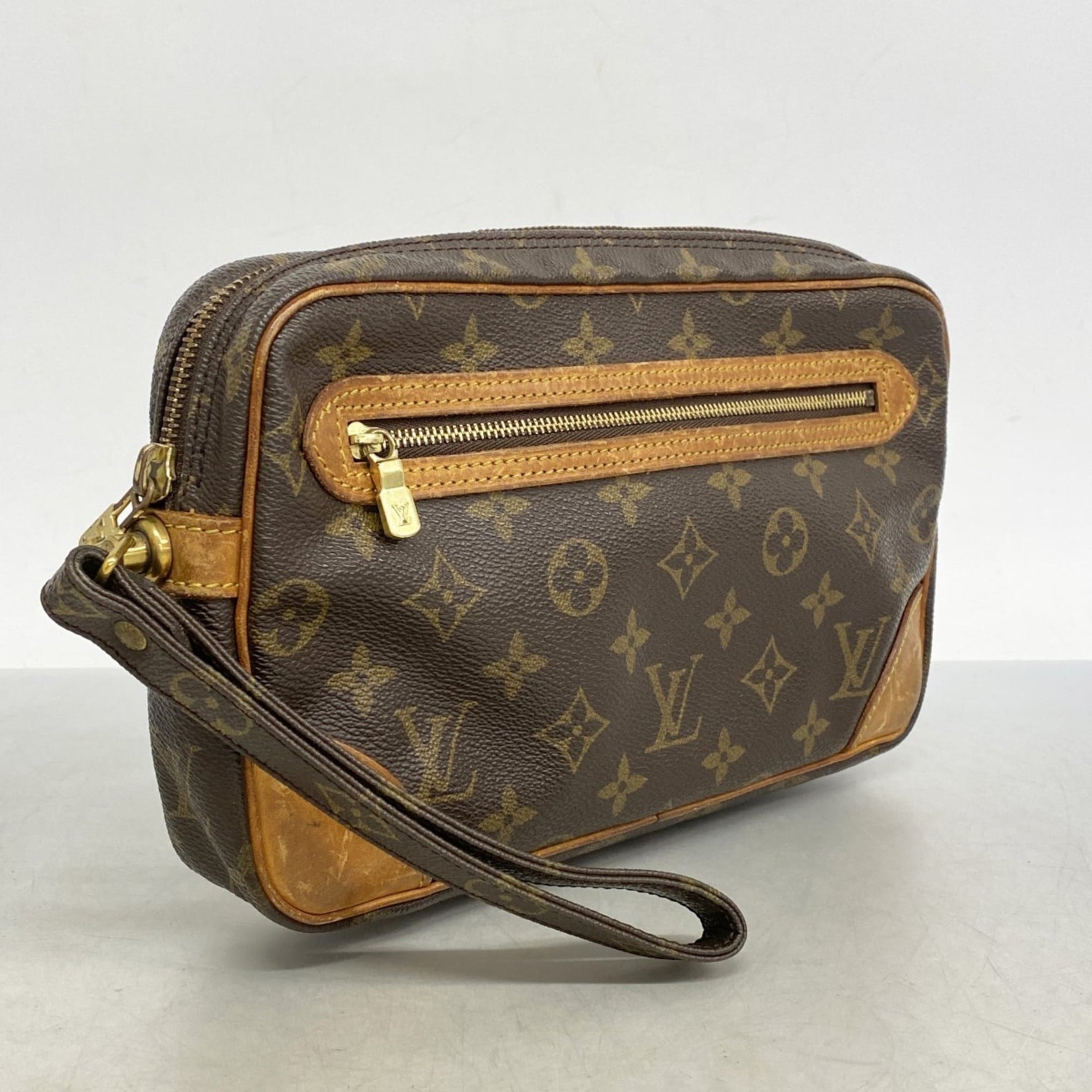 Louis Vuitton Monogram Marly Dragonne GM Clutch Bag