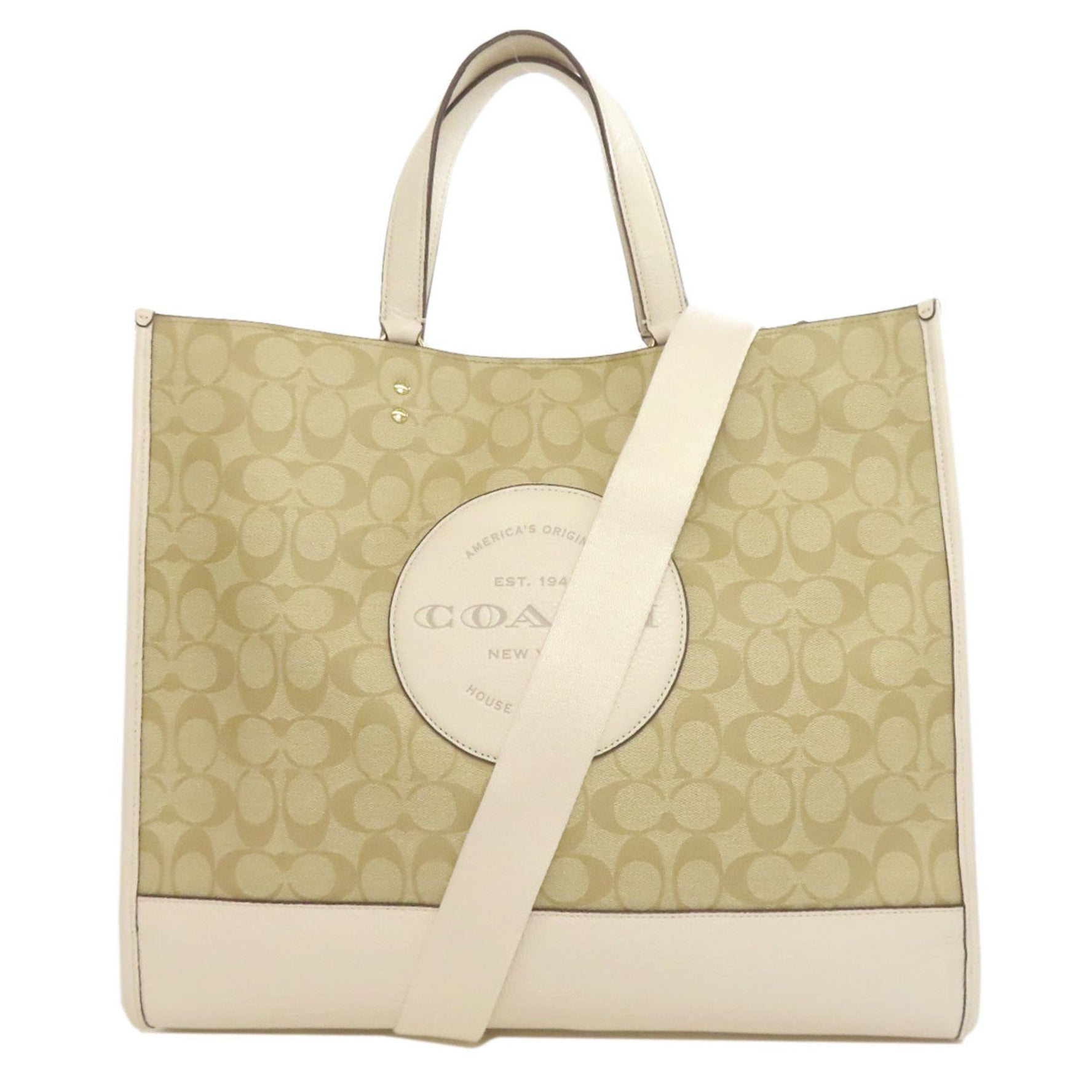 Coach Dempsey Signature Tote Bag PVC