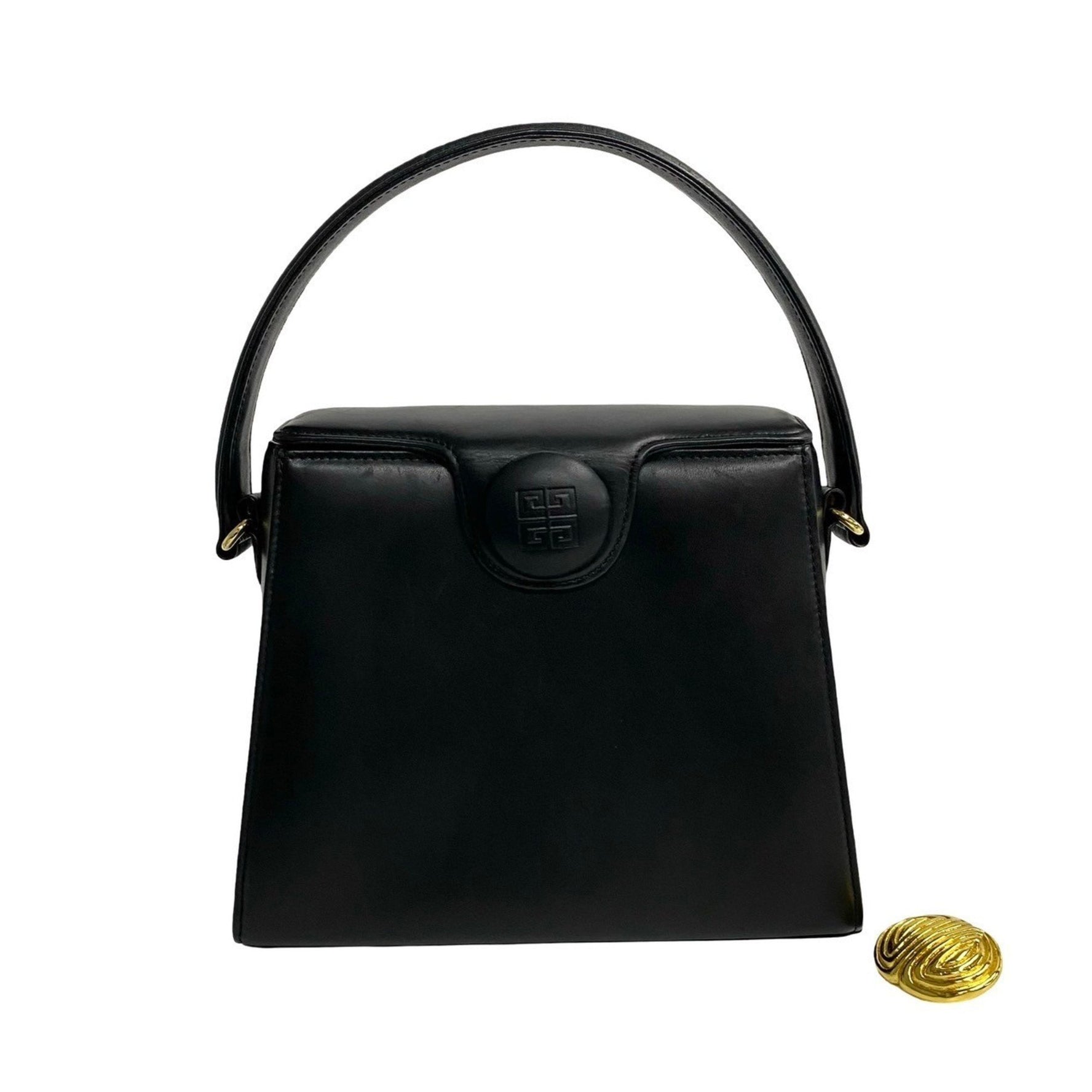 GIVENCHY logo hardware leather genuine handbag mini shoulder bag
