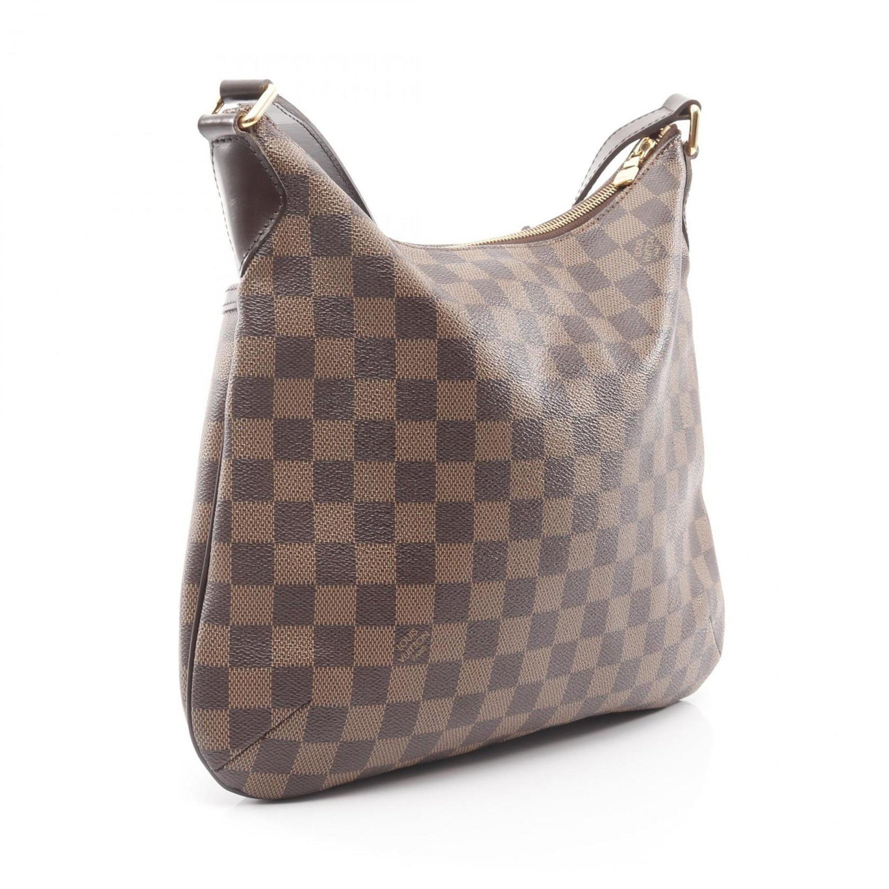 Louis Vuitton Bloomsbury PM Damier Ebene Shoulder Bag, Coated Canvas and Leather