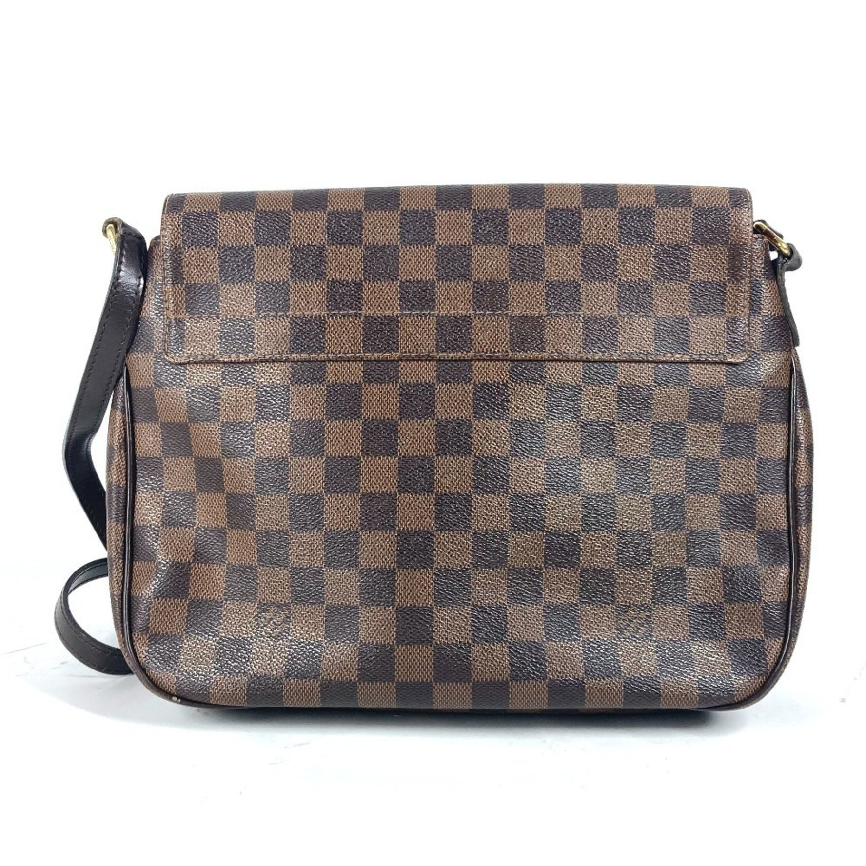 Louis Vuitton Damier Buzace Roseberry Crossbody Bag Flap Shoulder Canvas Ebene Brown