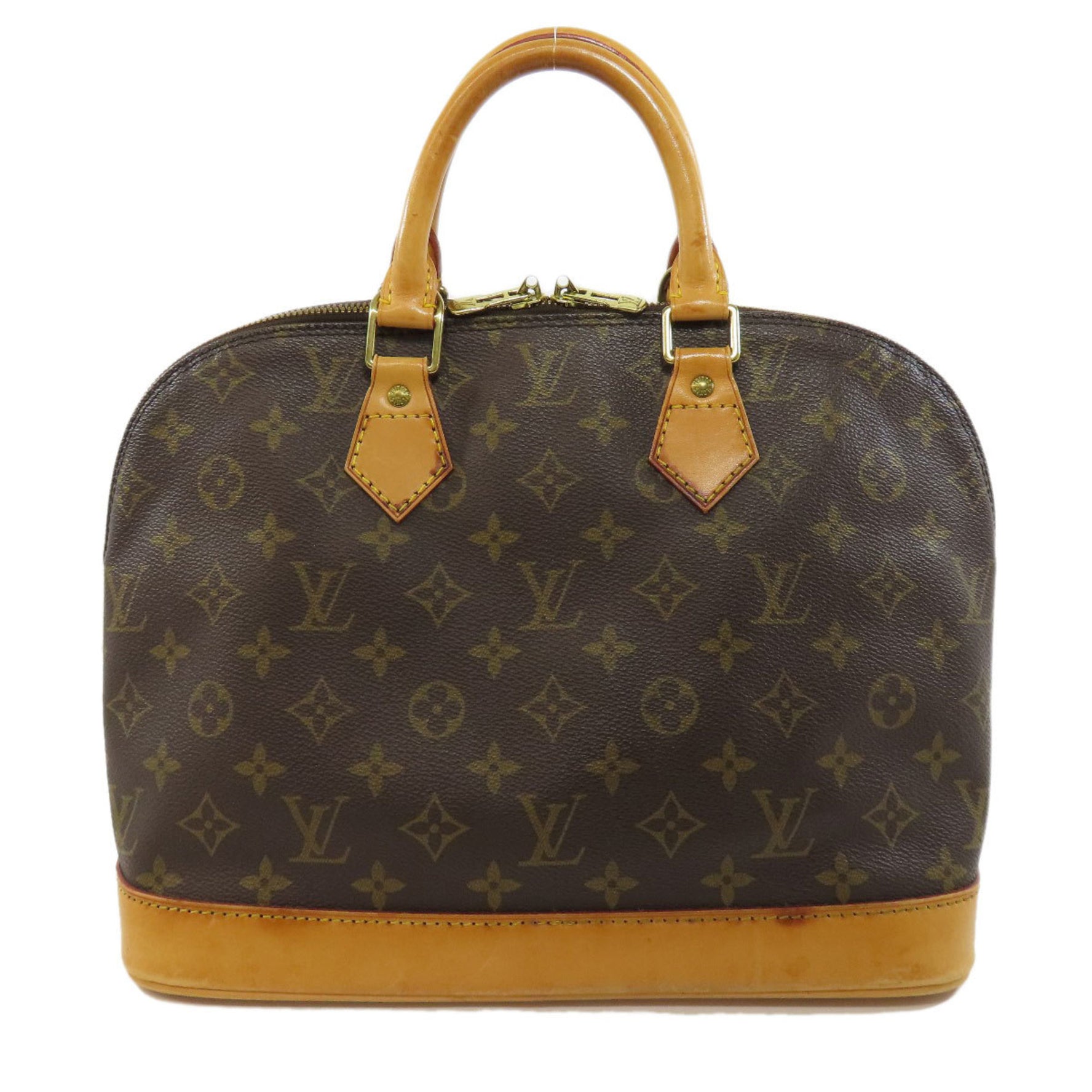 Louis Vuitton Alma Handbag Canvas