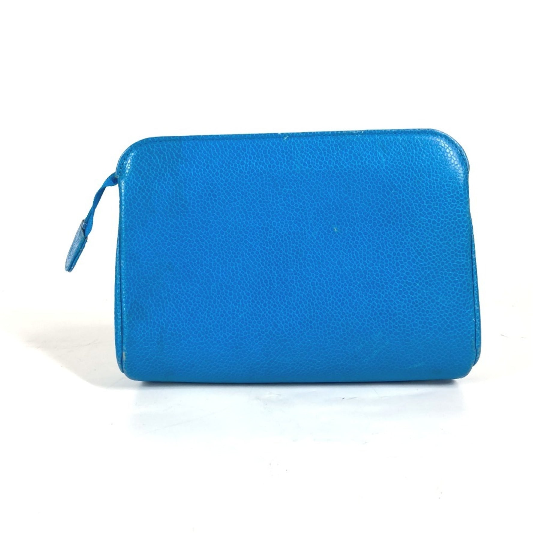 CHANEL Multi Pouch CC Coco Mark Caviar Skin
