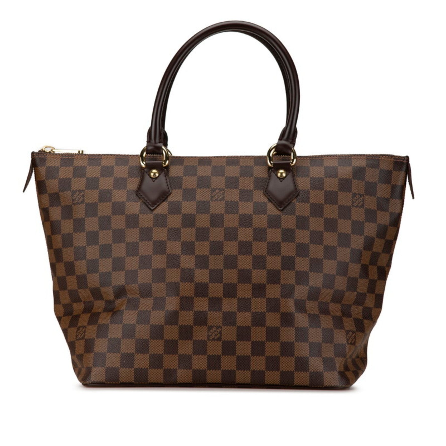 Louis Vuitton Damier Saleya MM Handbag Shoulder Bag PVC Leather