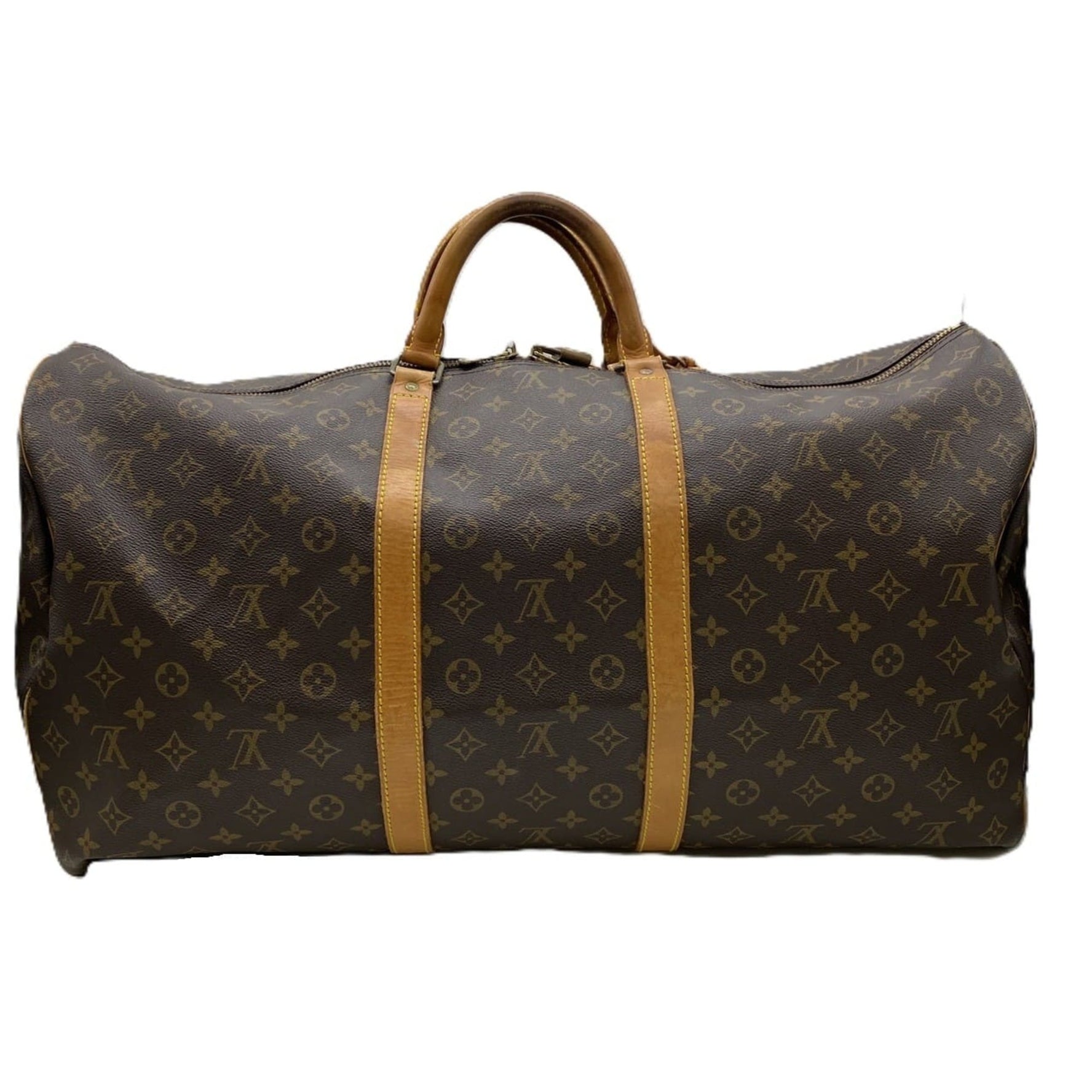 Louis Vuitton Keepall 60 Boston Bag Monogram Brown