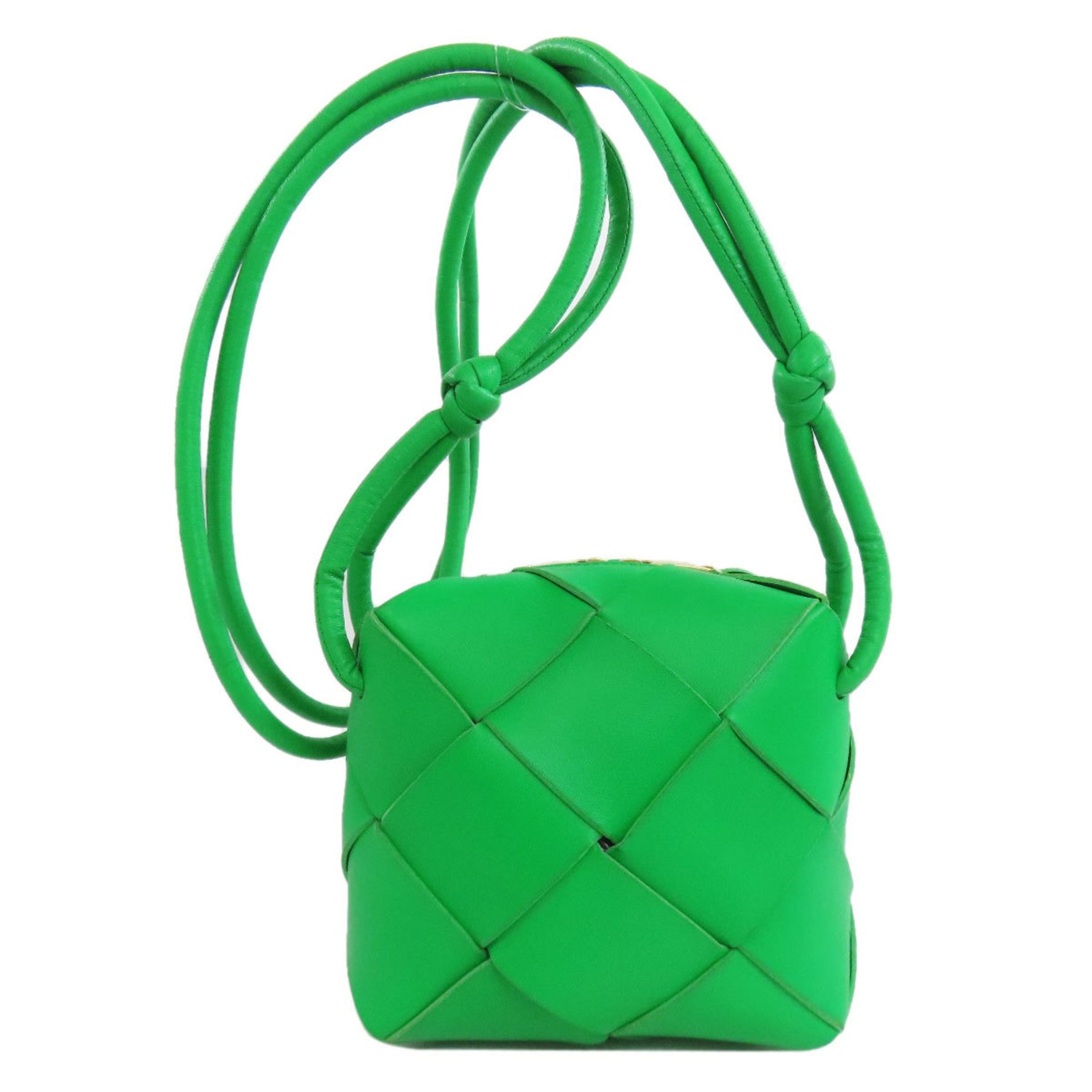 Bottega Veneta Mini Cassette Camera Bag Shoulder in Calfskin