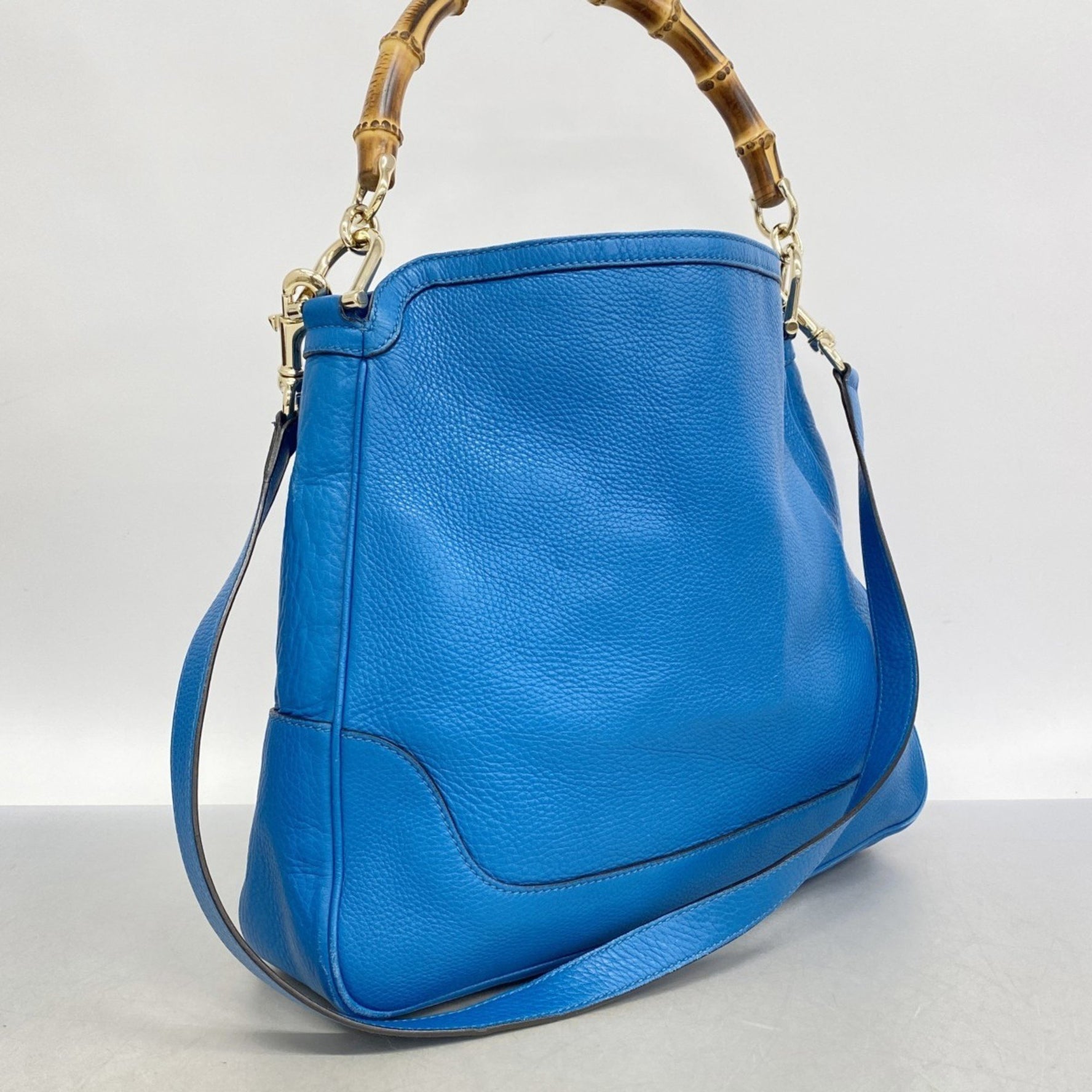 Gucci Bamboo Handbag Leather Bag