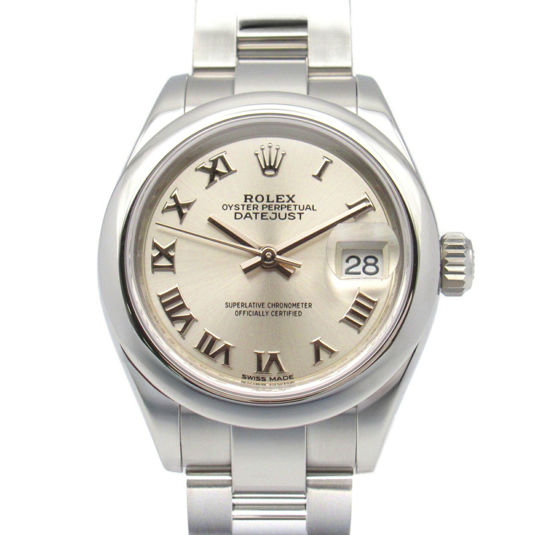 Rolex Datejust Random Number Wristwatch Stainless Steel Ladies Silver RO