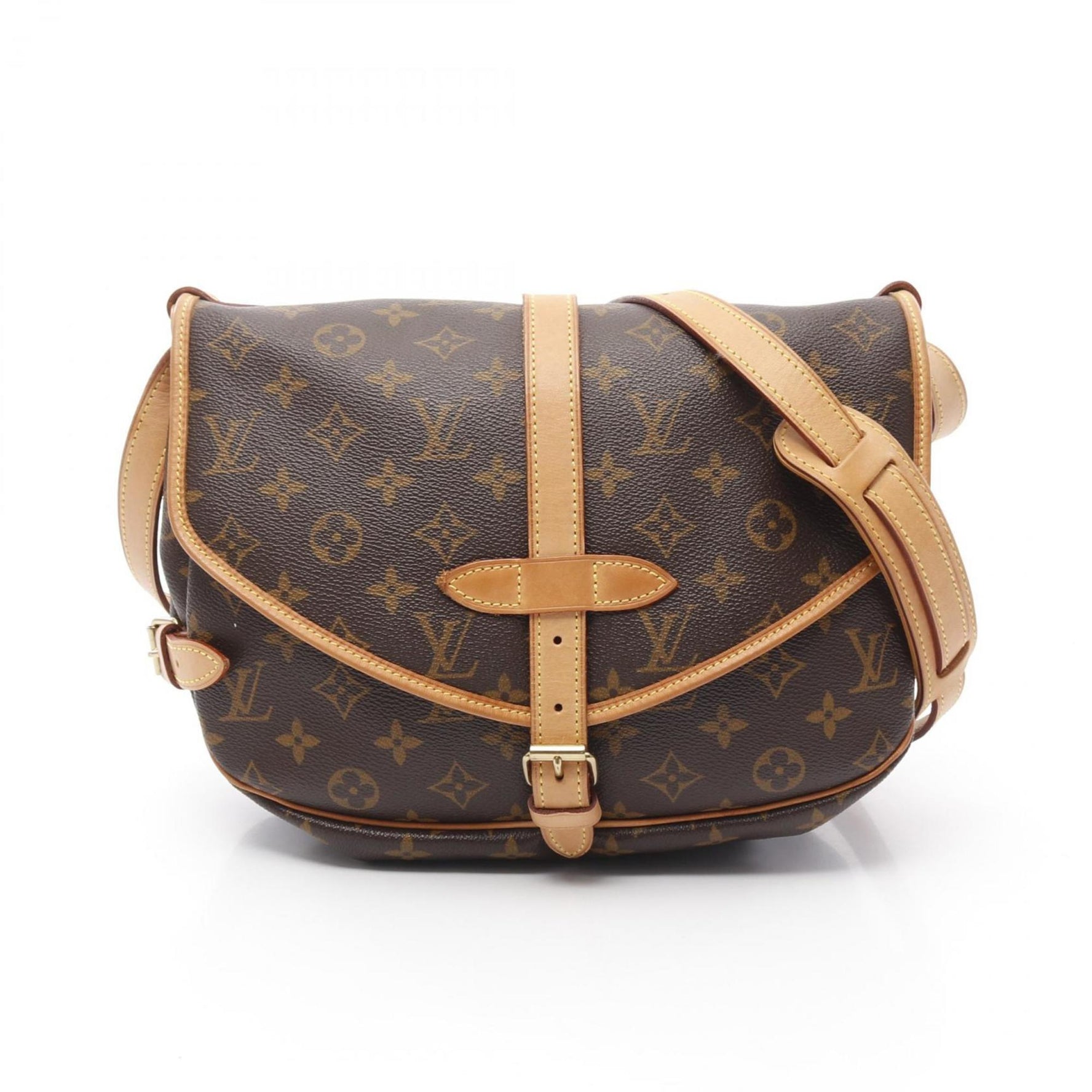 Louis Vuitton Saumur 30 Shoulder Bag, Coated Canvas and Leather, Monogram