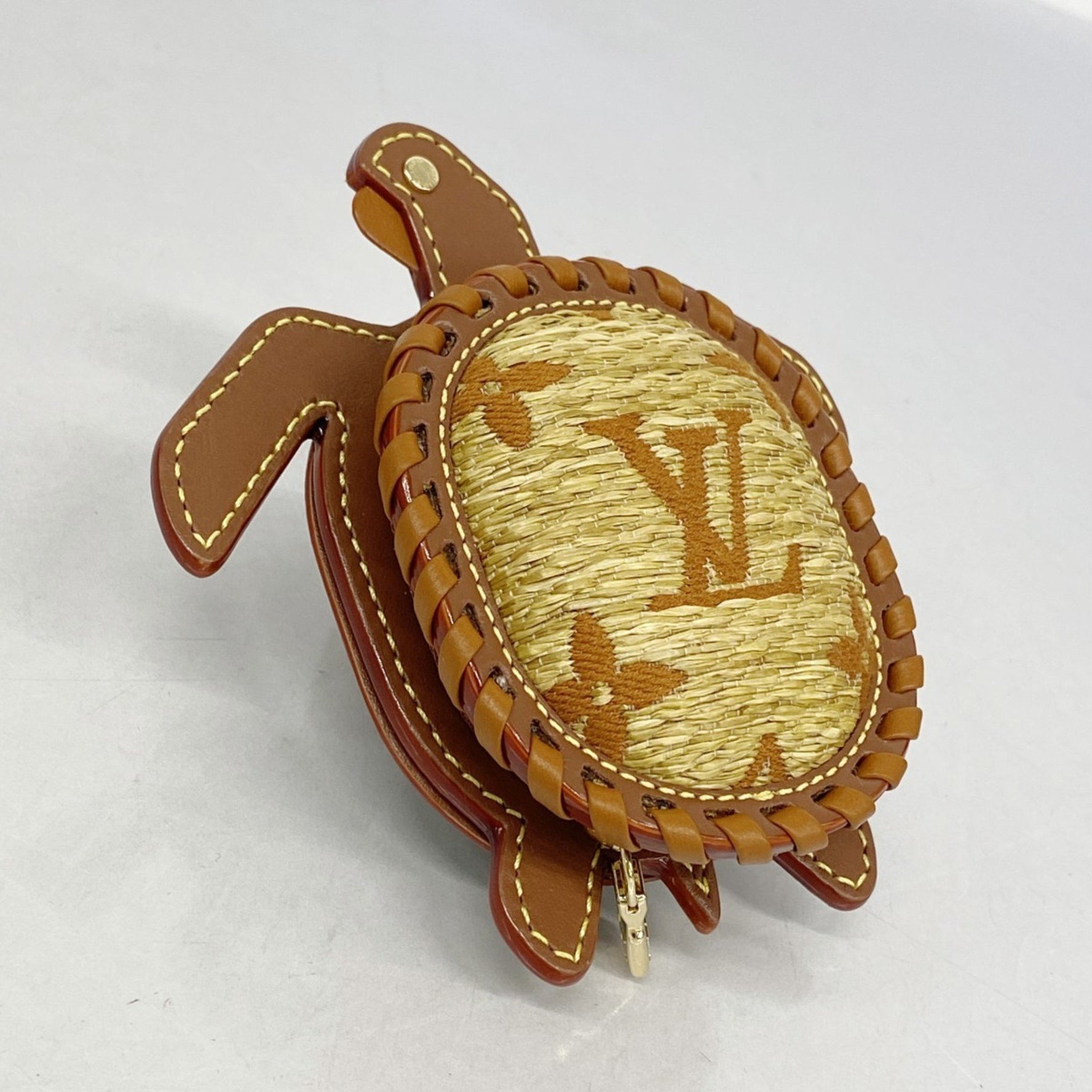 Louis Vuitton Monogram Turtle Keychain Bag Charm Men's and