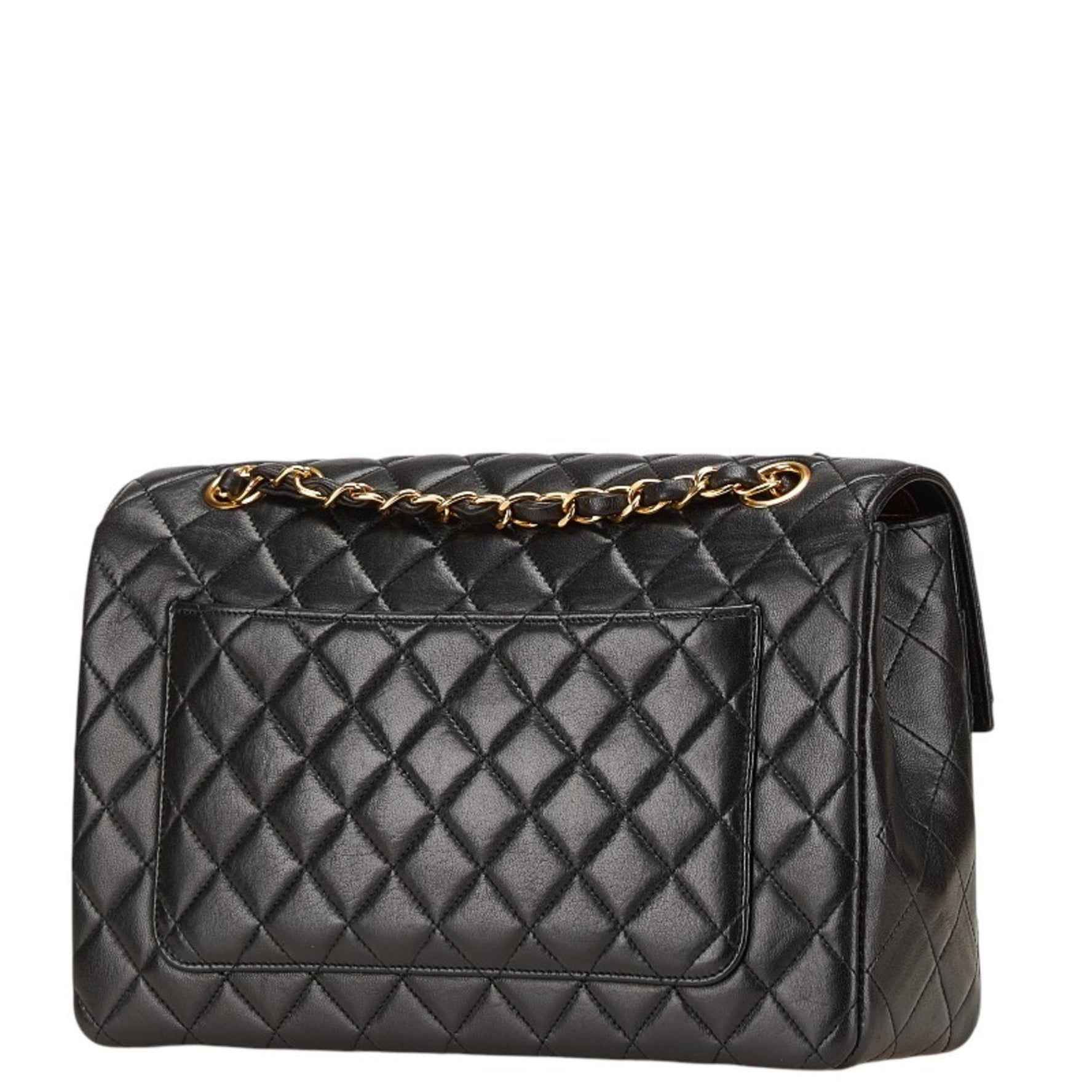 CHANEL Matelasse Coco Mark Paris Limited Edition Chain Shoulder Bag Handbag Lambskin