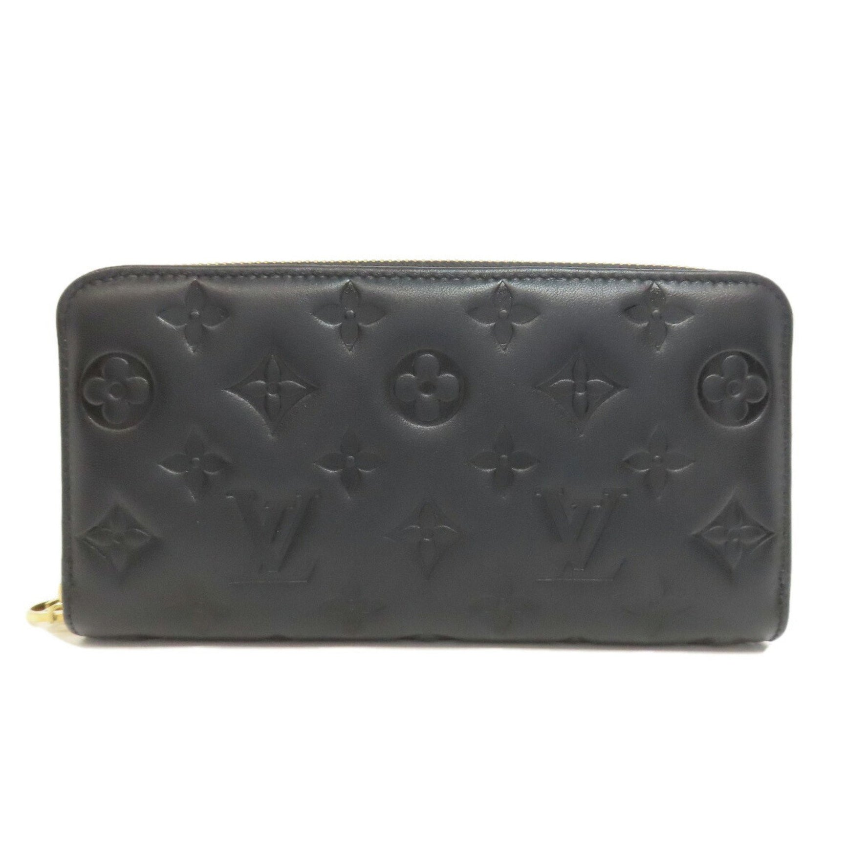 Louis Vuitton Zippy Wallet Long Lamb Leather