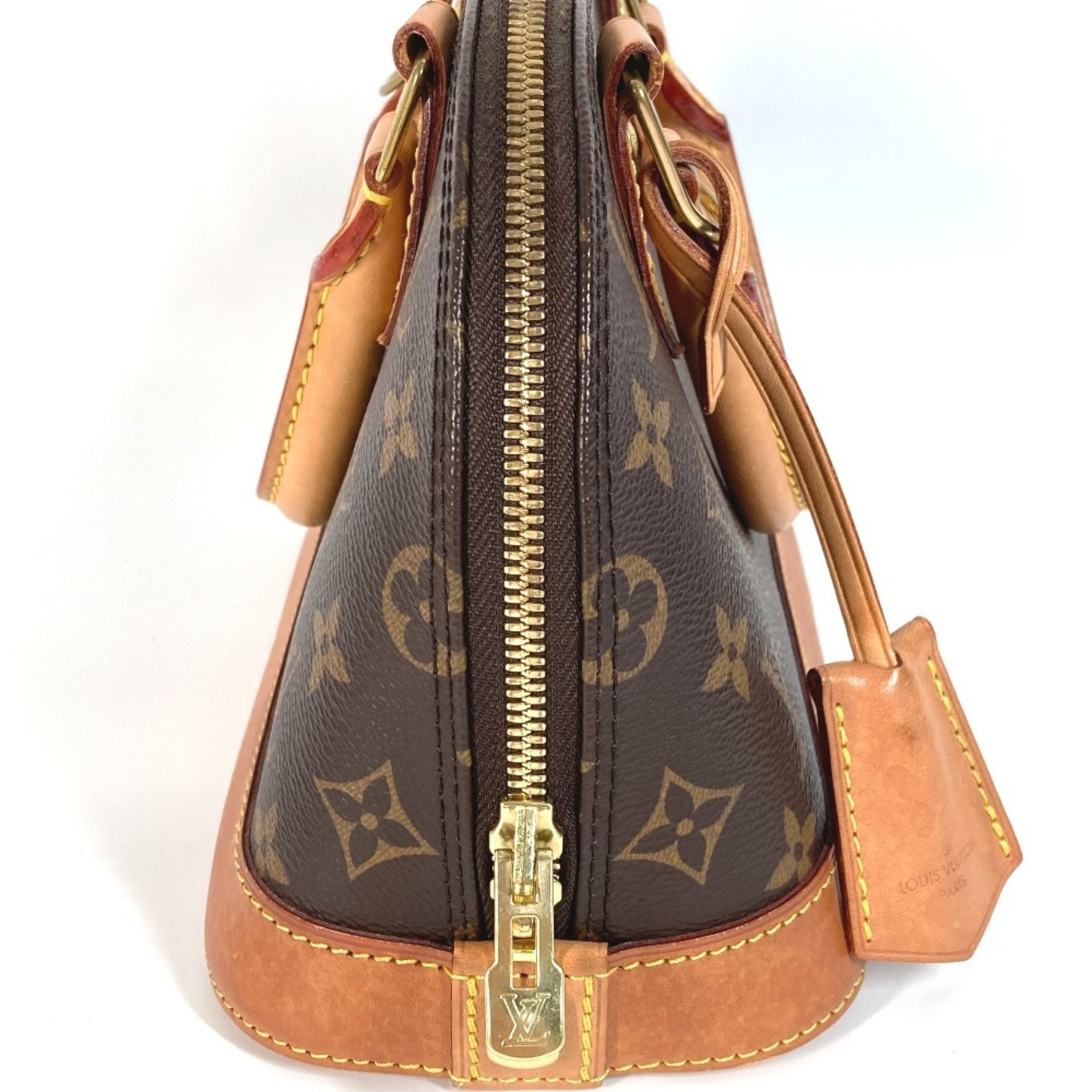 Louis Vuitton Monogram Alma BB Crossbody Bag Handbag Shoulder Canvas
