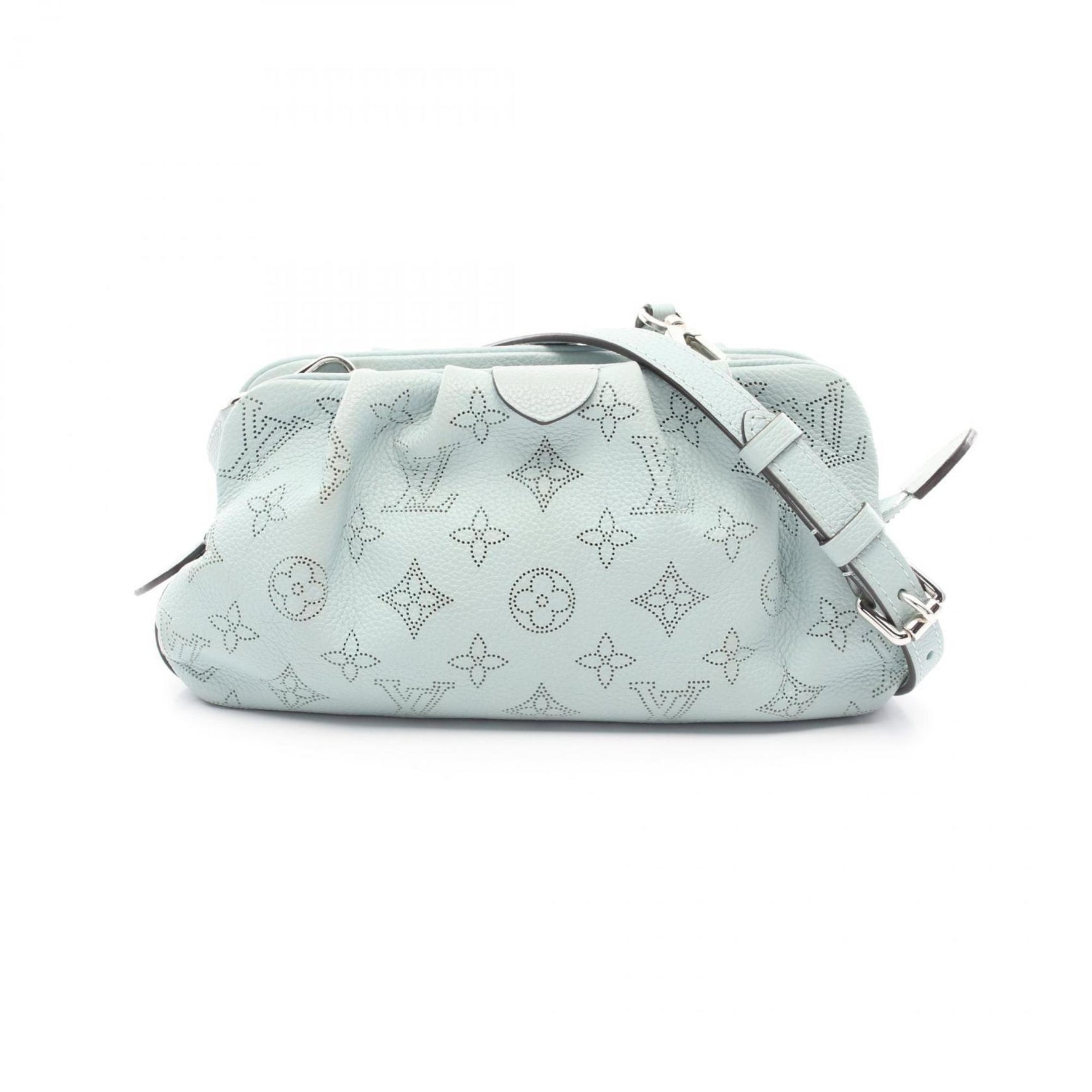 Louis Vuitton Scala Mini Mahina Veil Lagoon Shoulder Bag Leather