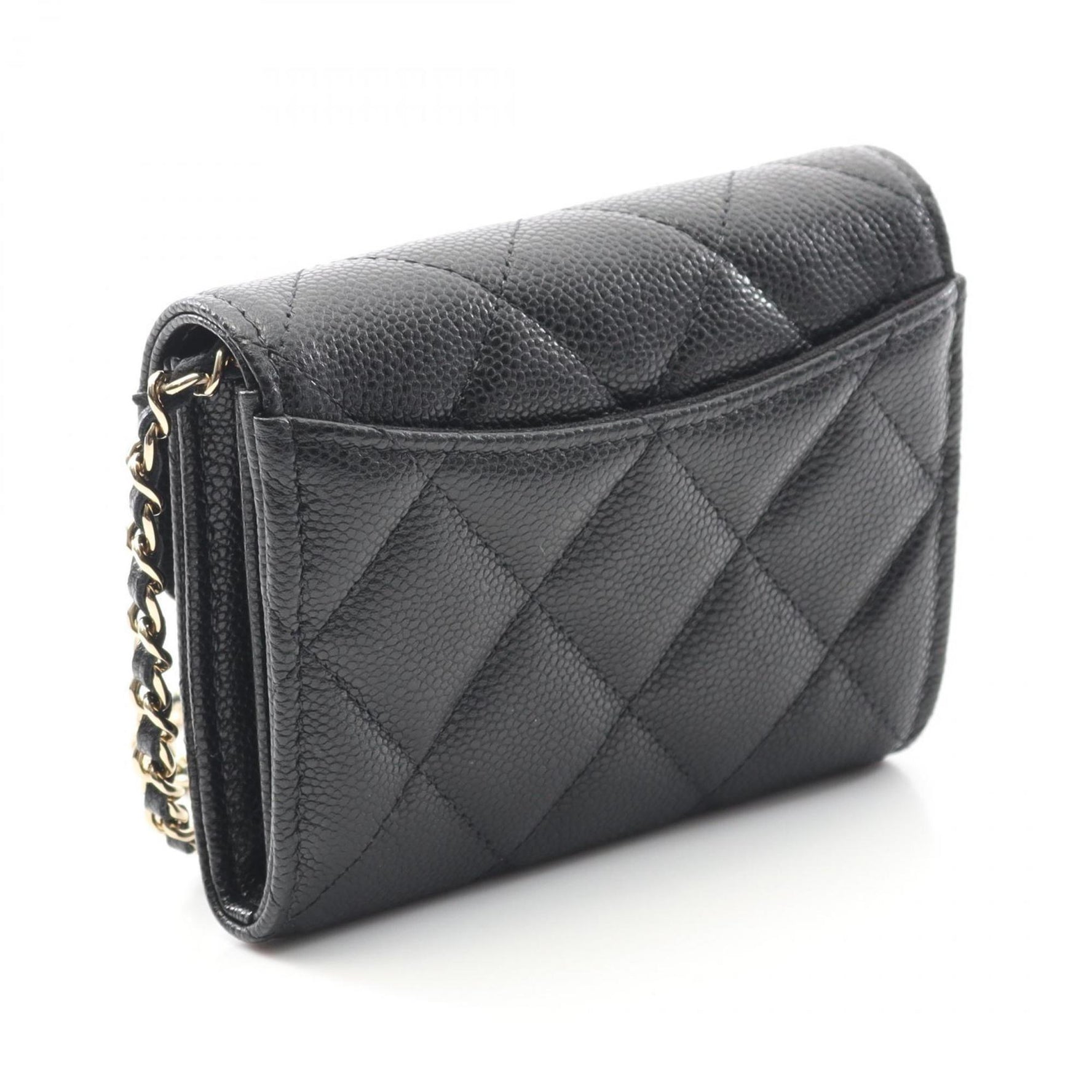 CHANEL Matelasse Shoulder Bag, Calfskin Leather