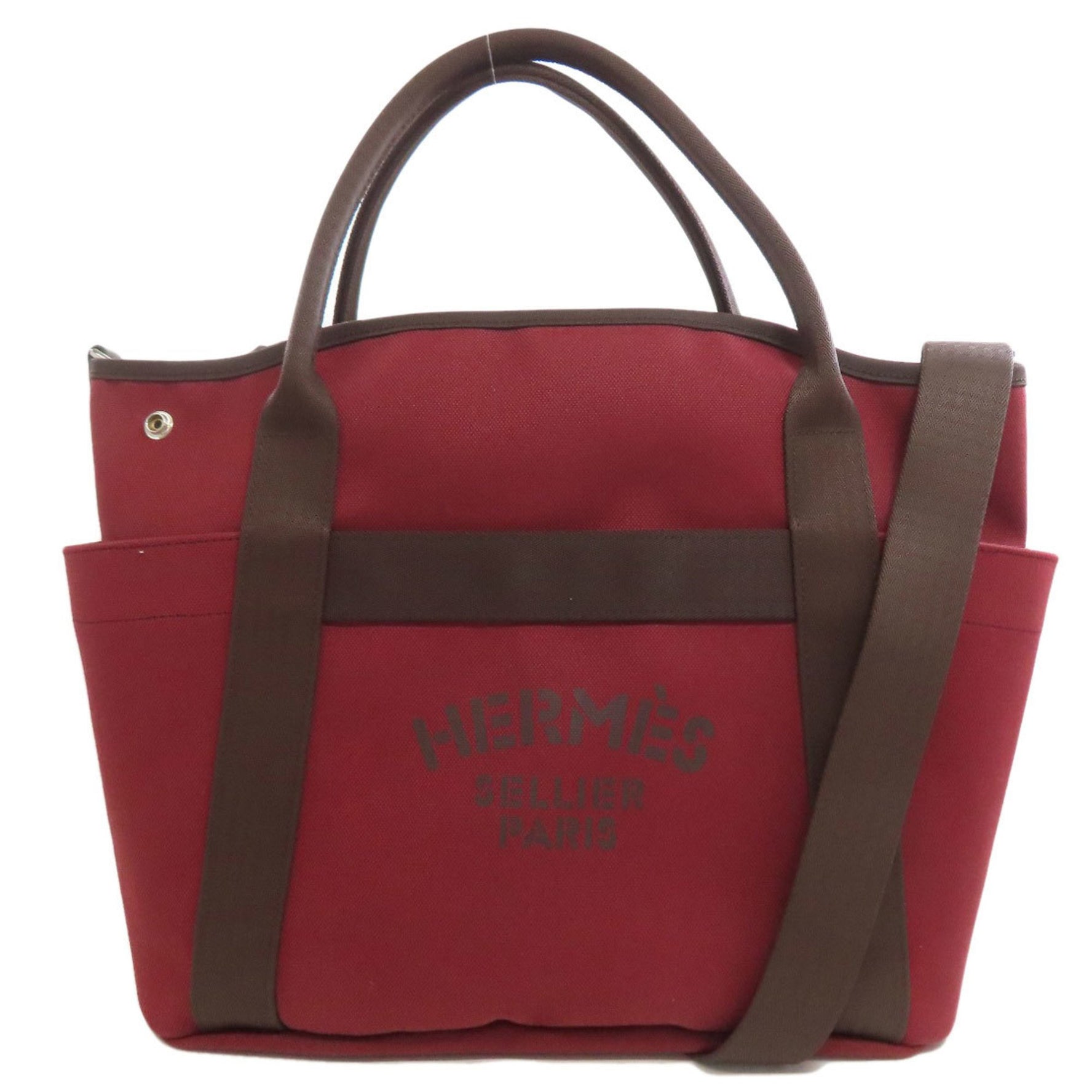 Hermes Hermès Sac de Pansage Groom Tote Bag Canvas