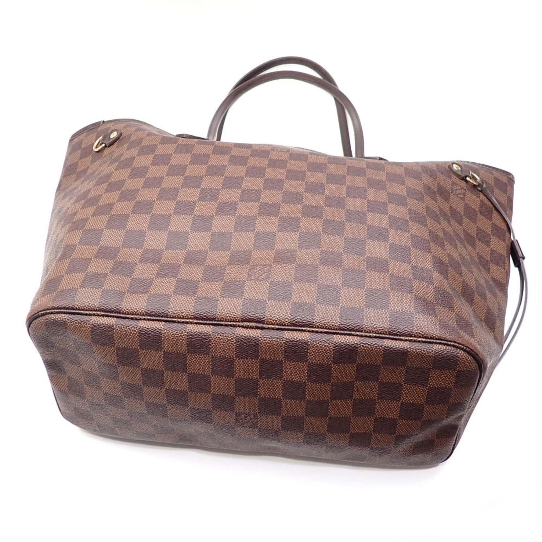 Louis Vuitton Damier Ebene Neverfull MM Tote Bag, Women's, N51105, C2241665
