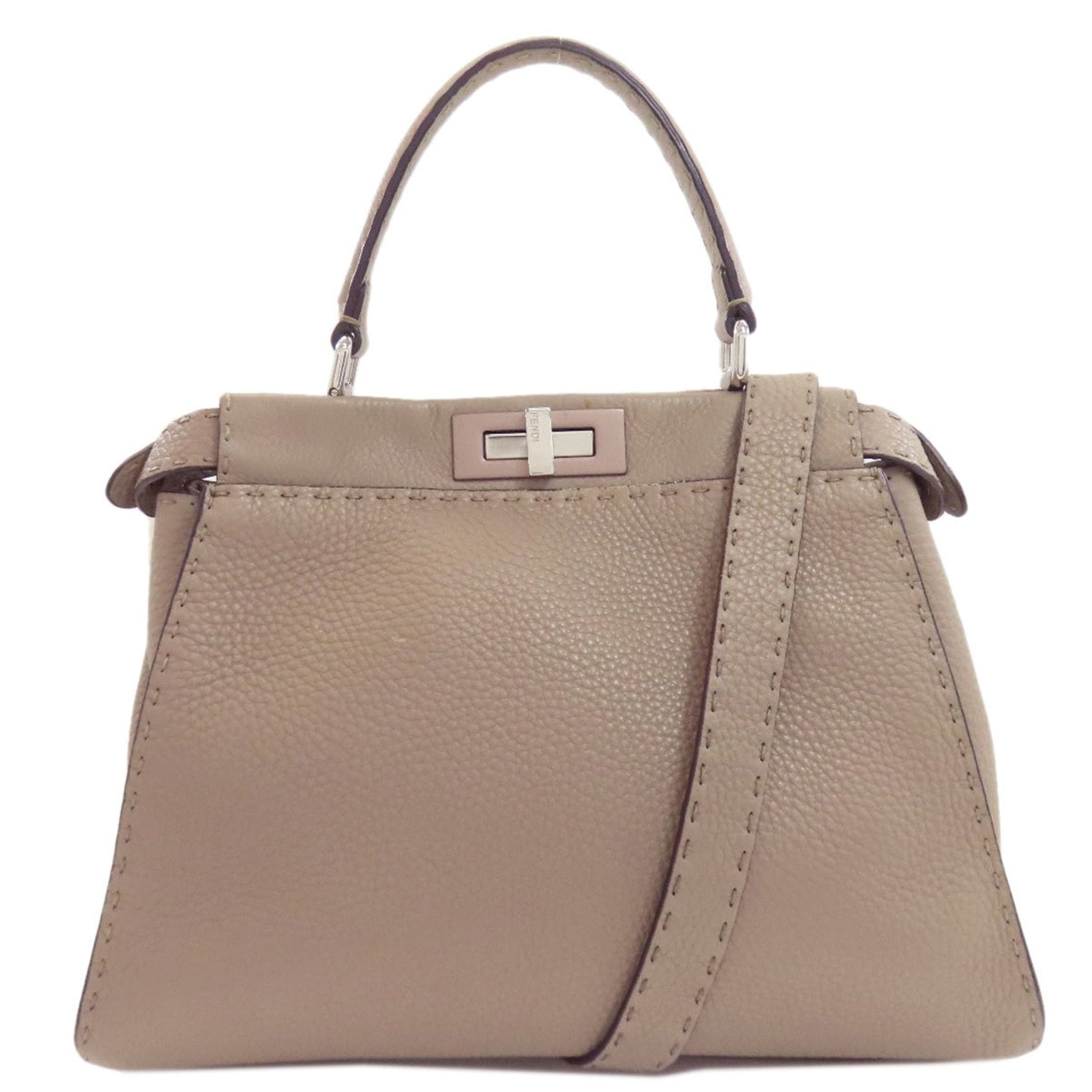 Fendi Peekaboo Handbag in Calfskin