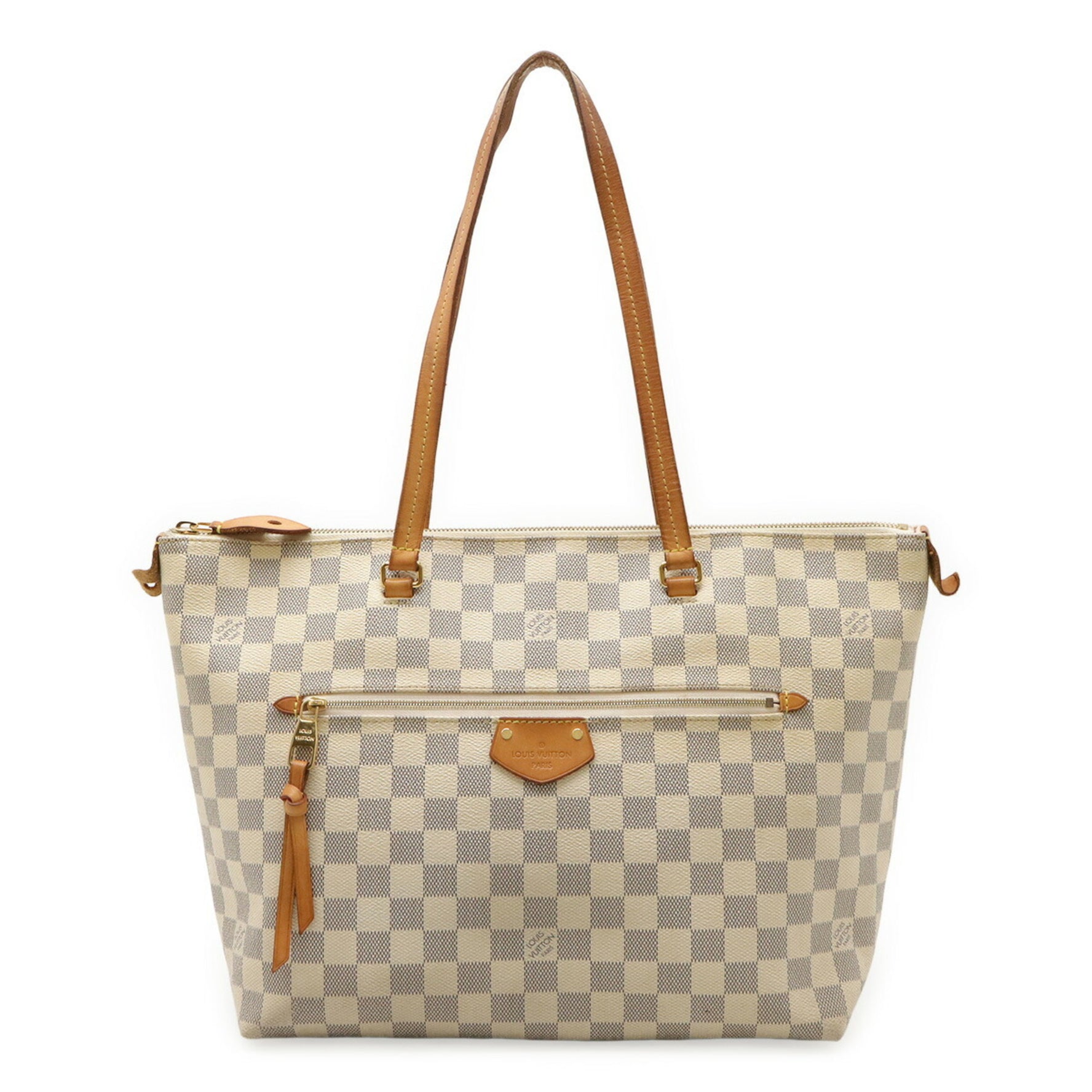 Louis Vuitton Damier Azur Iena MM Tote Bag Shoulder