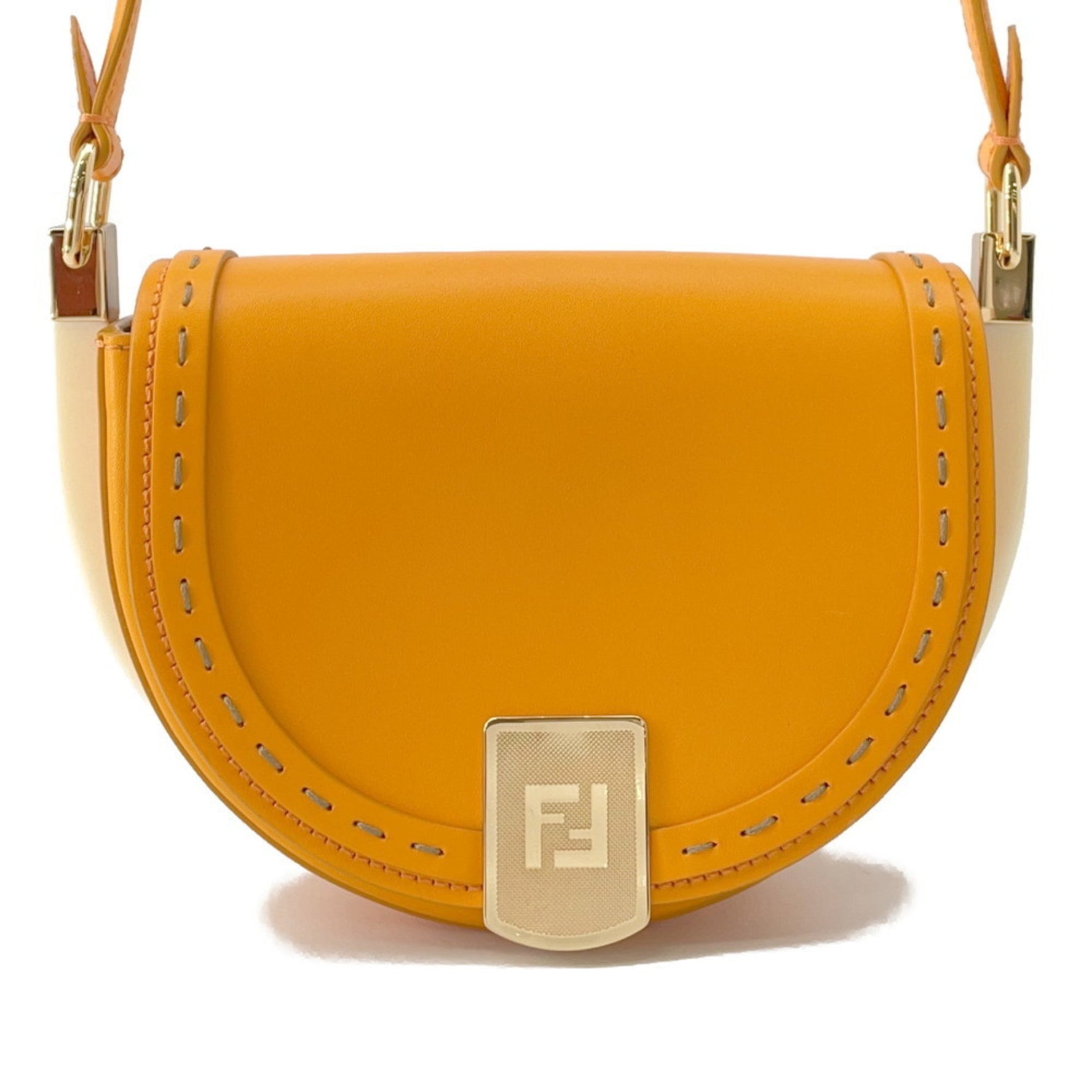 Fendi Moonlight Leather Shoulder Bag