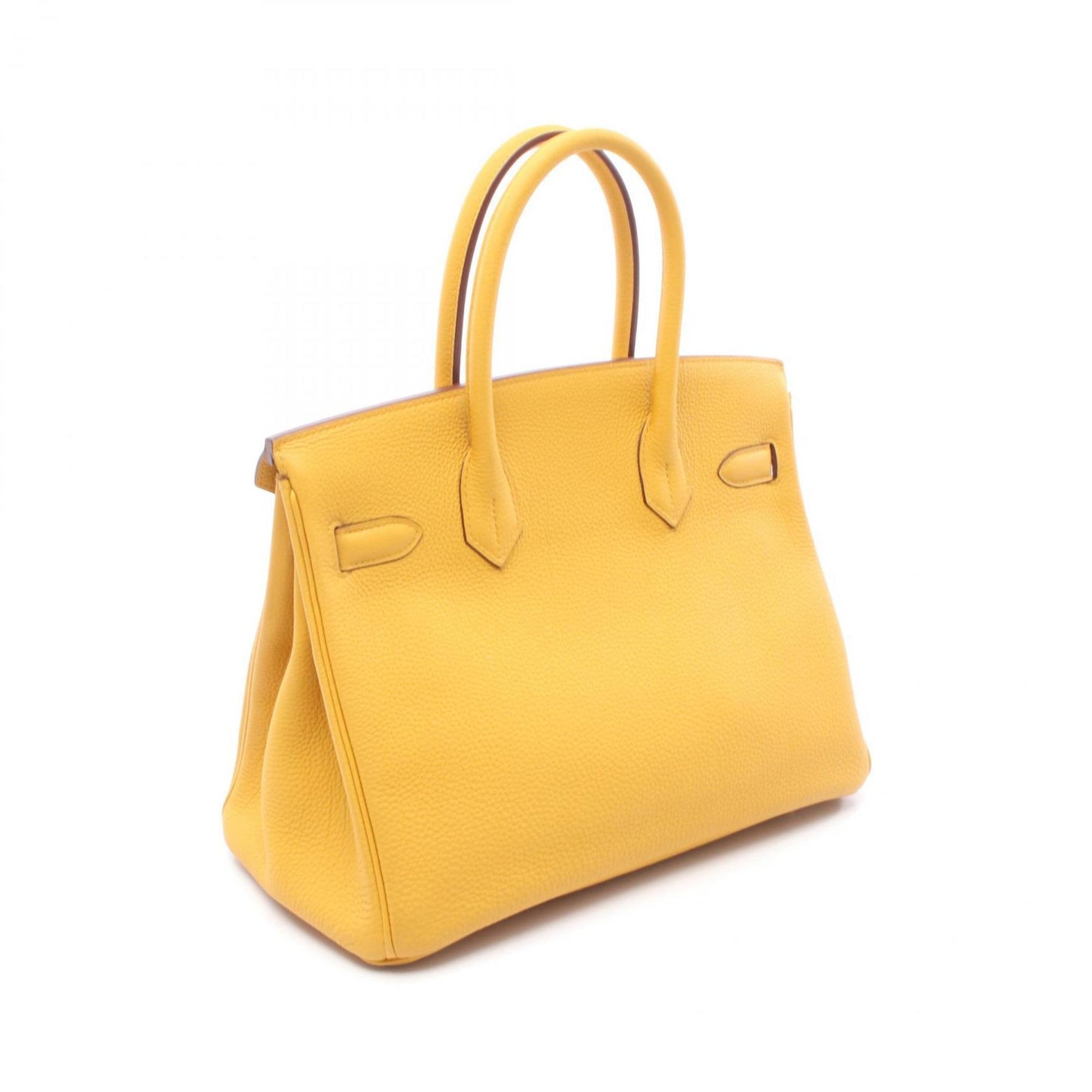 Hermes Birkin 30 Handbag, Leather Togo, Women's, Yellow