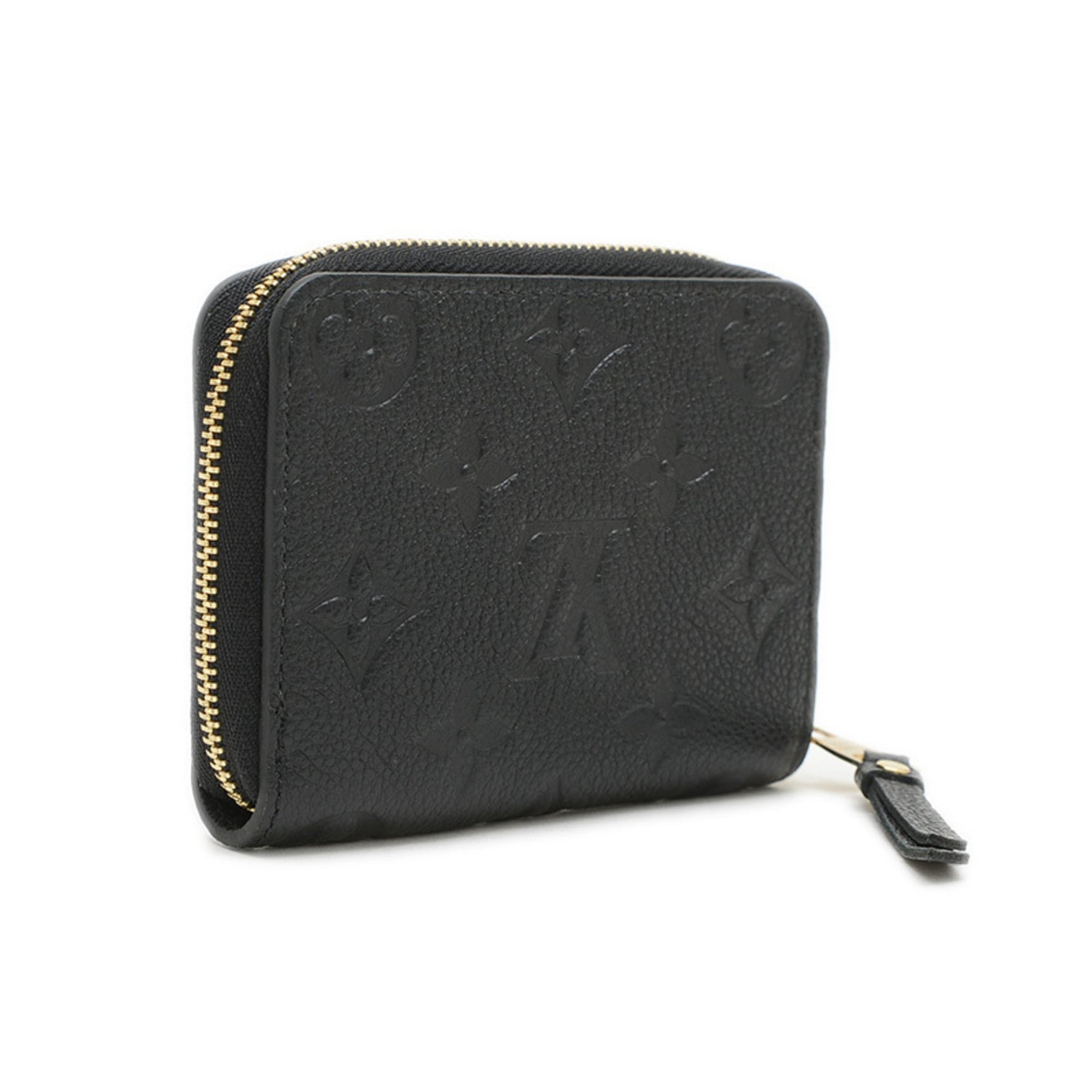 Louis Vuitton Monogram Empreinte Zippy Coin Purse, Noir, M60574 BP