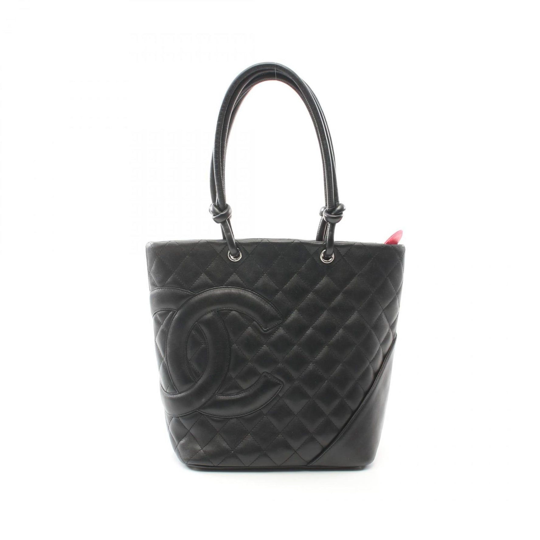 CHANEL Cambon Line Medium Tote Bag Leather