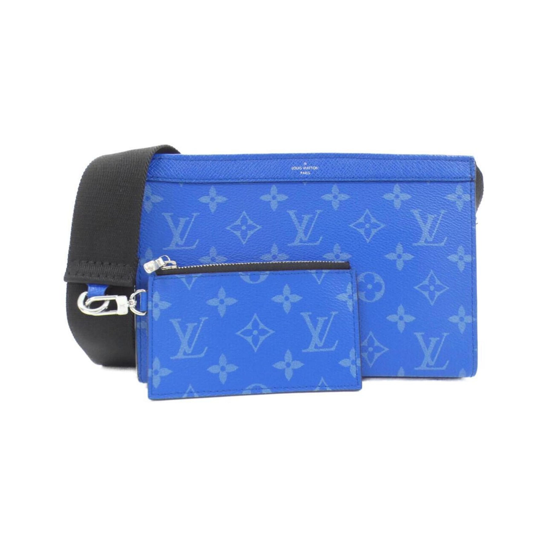 Louis Vuitton Taiga Llama Gaston Wearable Wallet Shoulder Bag