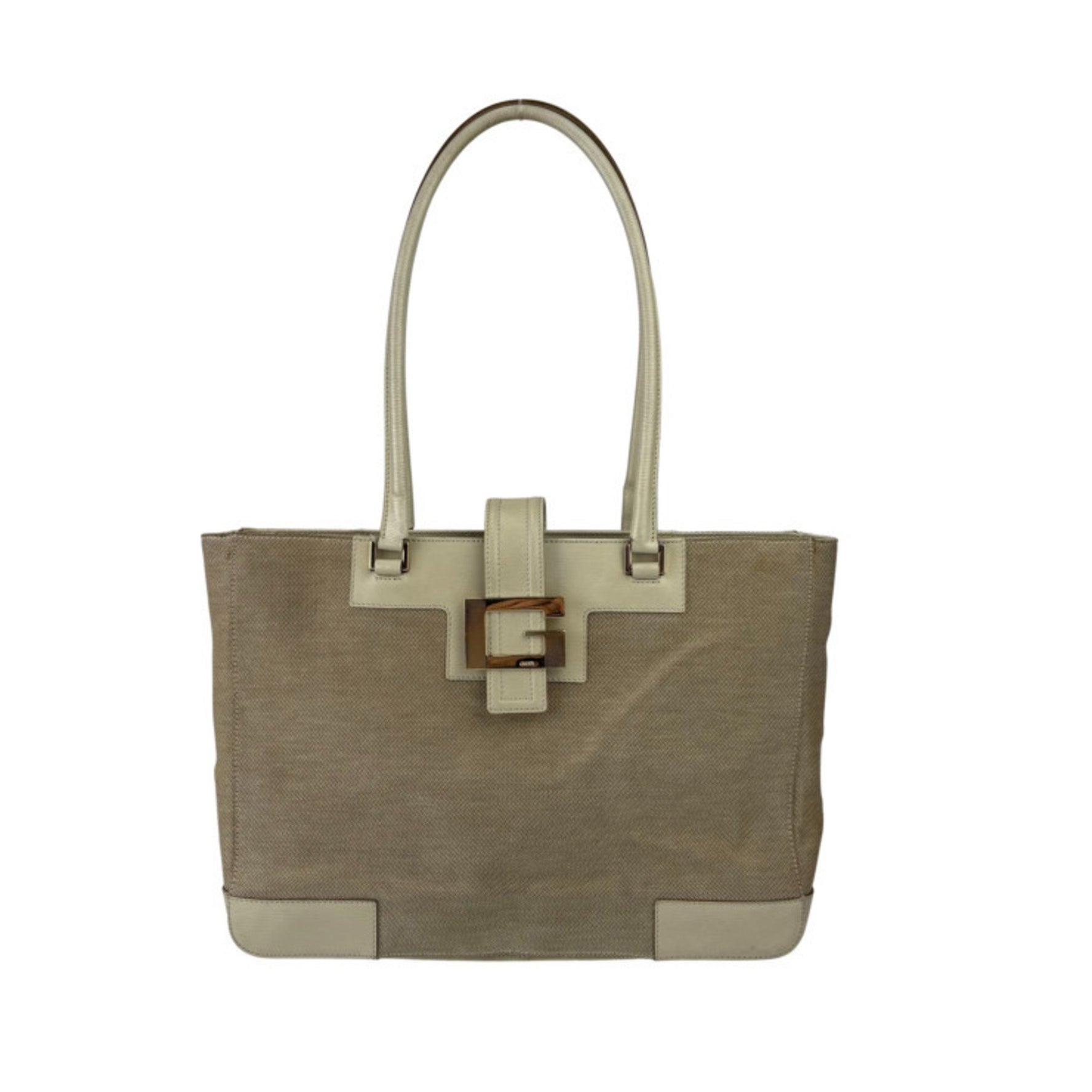 GUCCI G Tote Bag 002 1109 001998 Canvas and Leather