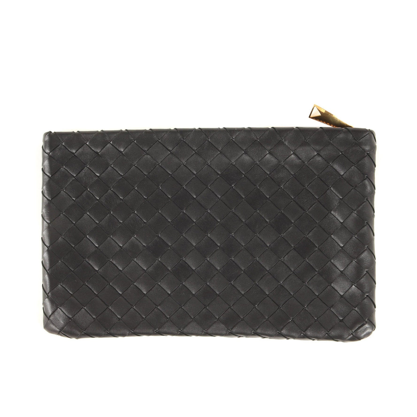 BOTTEGA VENETA Bottega Veneta Bag Current Model Intrecciato Leather Clutch (Medium Pouch
