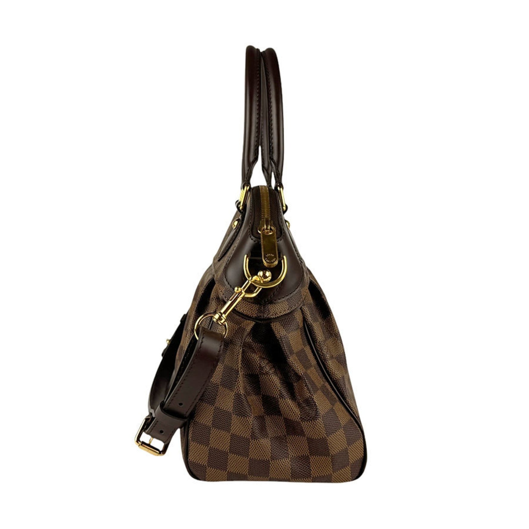 Louis Vuitton LOUIS VUITTON Handbag Shoulder Bag Damier Trevi PM Canvas Ebene Women's N51997 n1002
