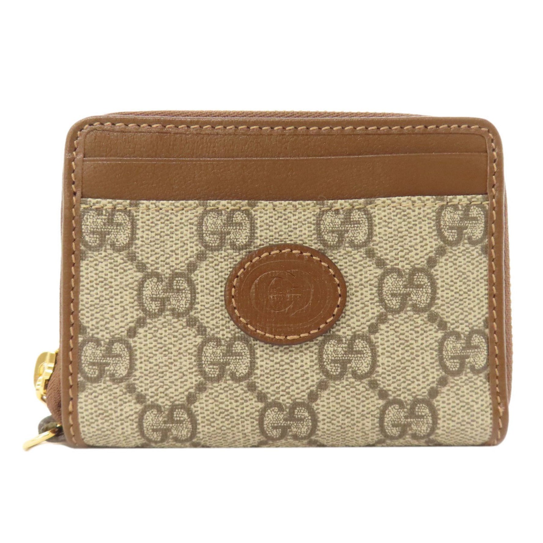 Gucci GG Supreme Leather Business Card Case