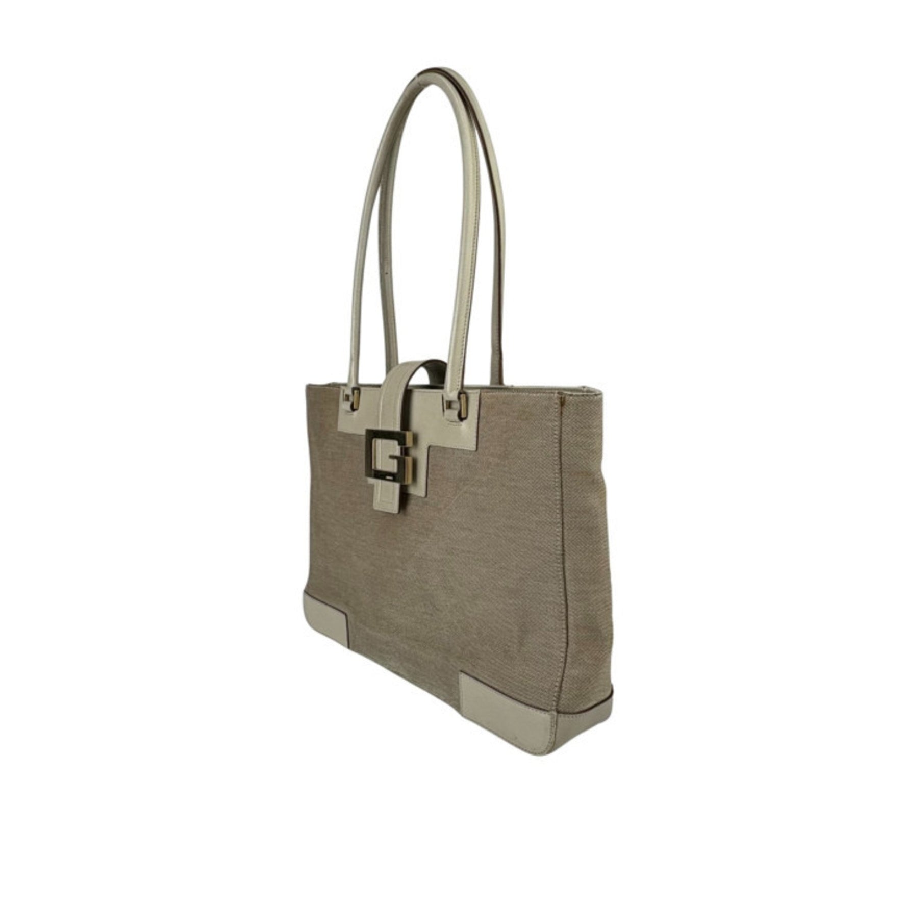 GUCCI G Tote Bag 002 1109 001998 Canvas and Leather