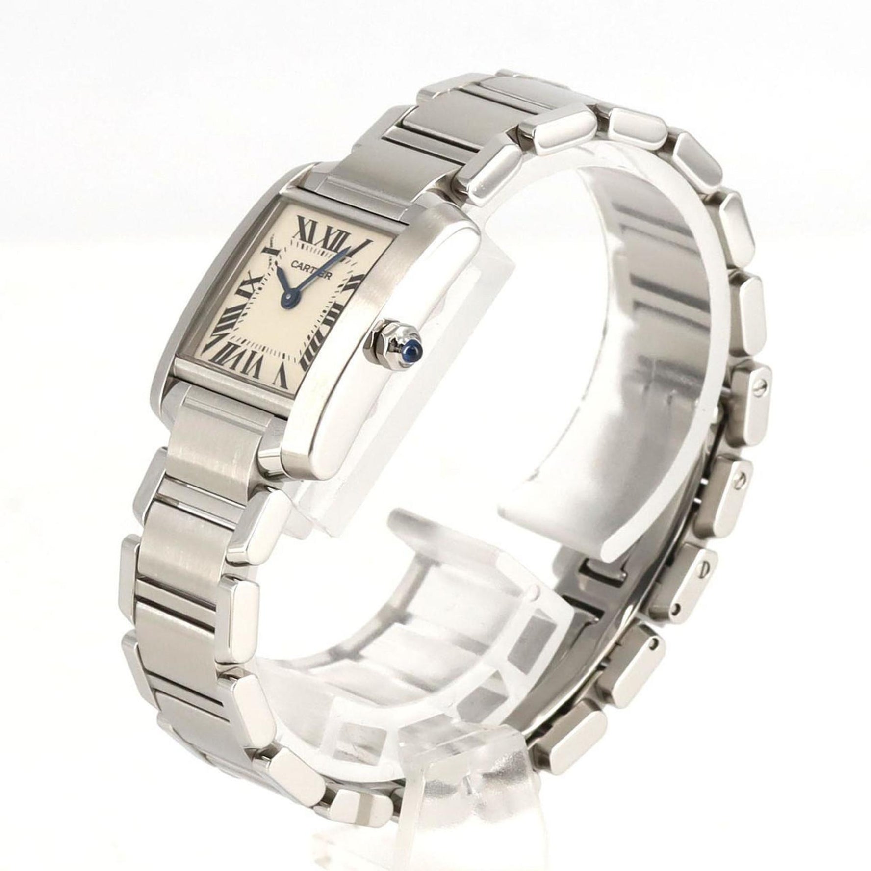 Cartier Tank Francaise SM SS Wristwatch Quartz