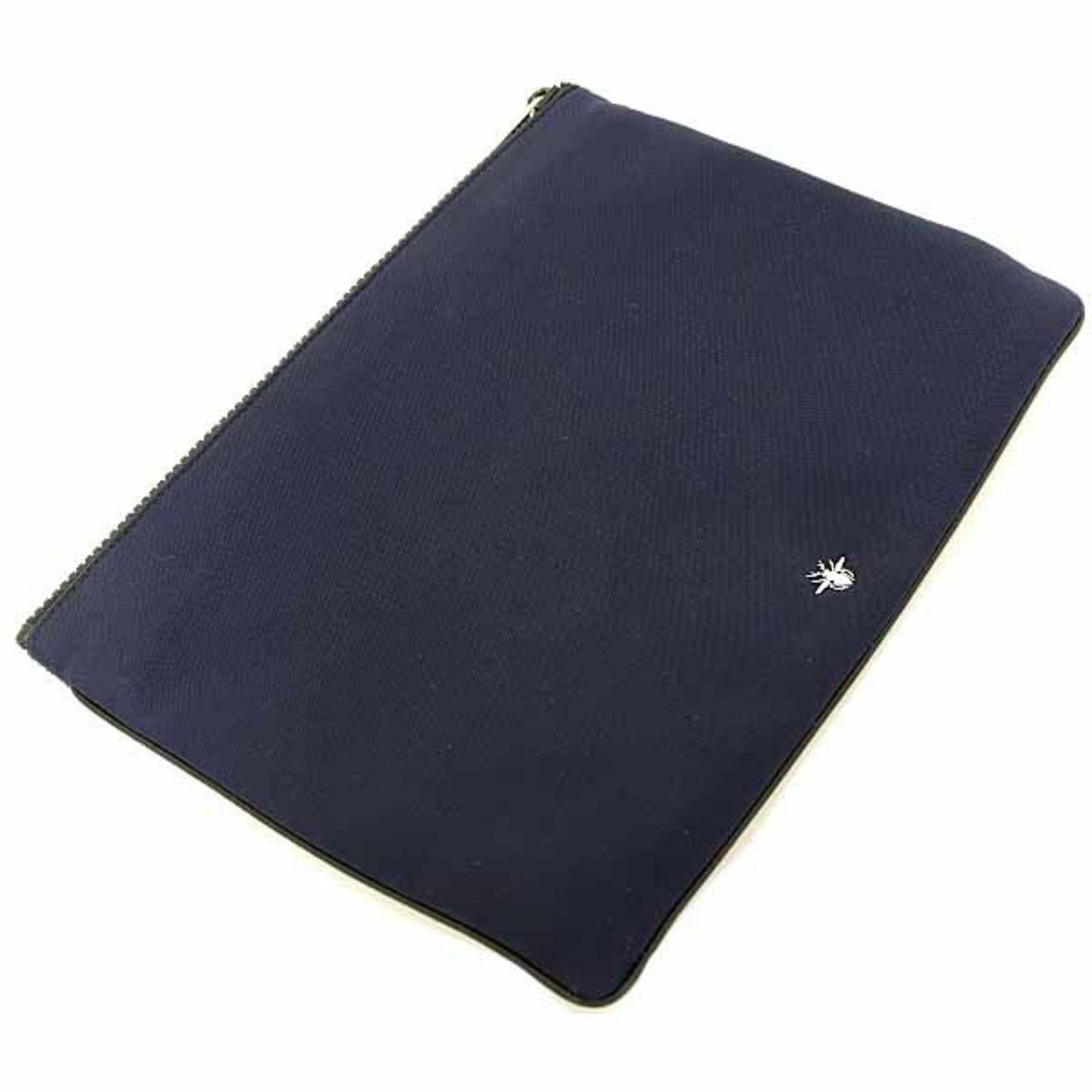 Christian Dior nylon pouch bear, cassette tape, skateboard, size 47, navy and red